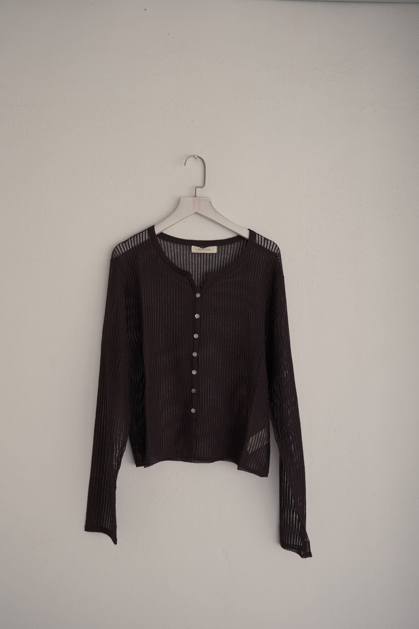 Sheer Knit Cardigan
