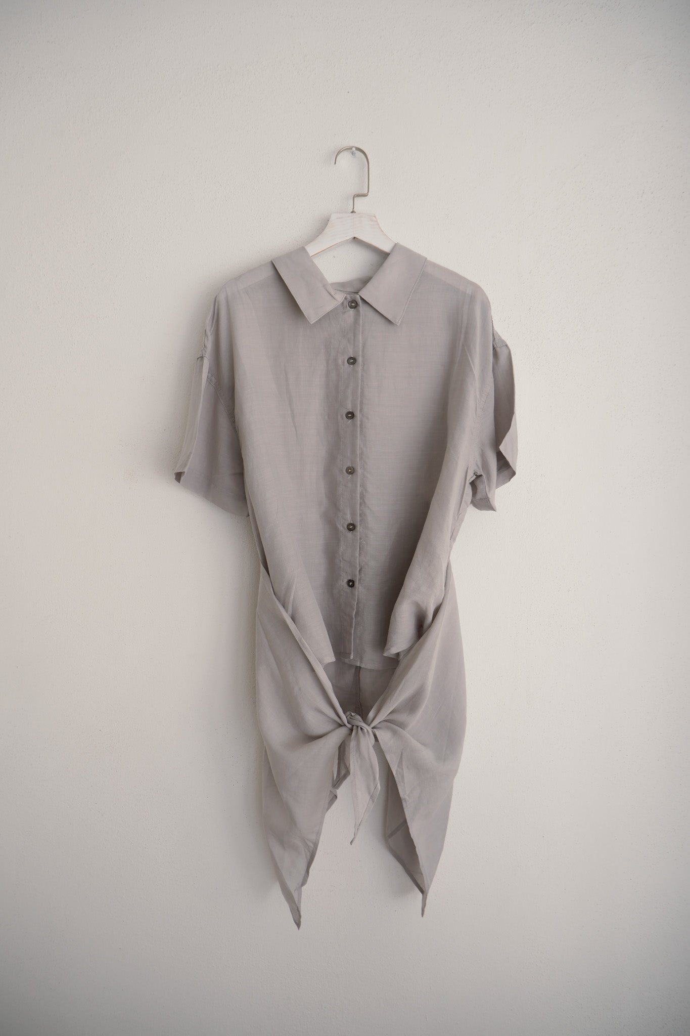 Knot Linen Shirt