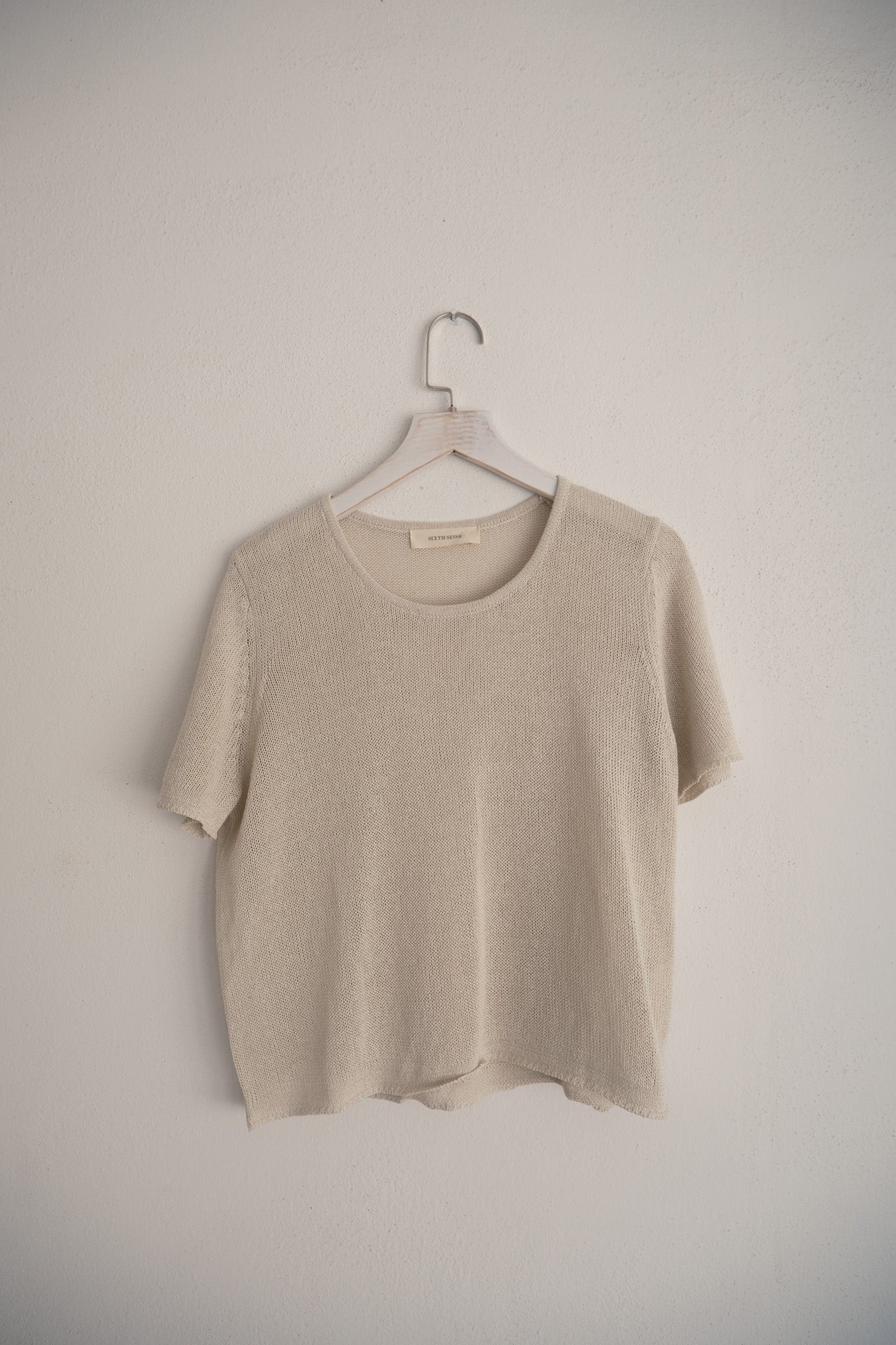Boxy Crop Knit Top