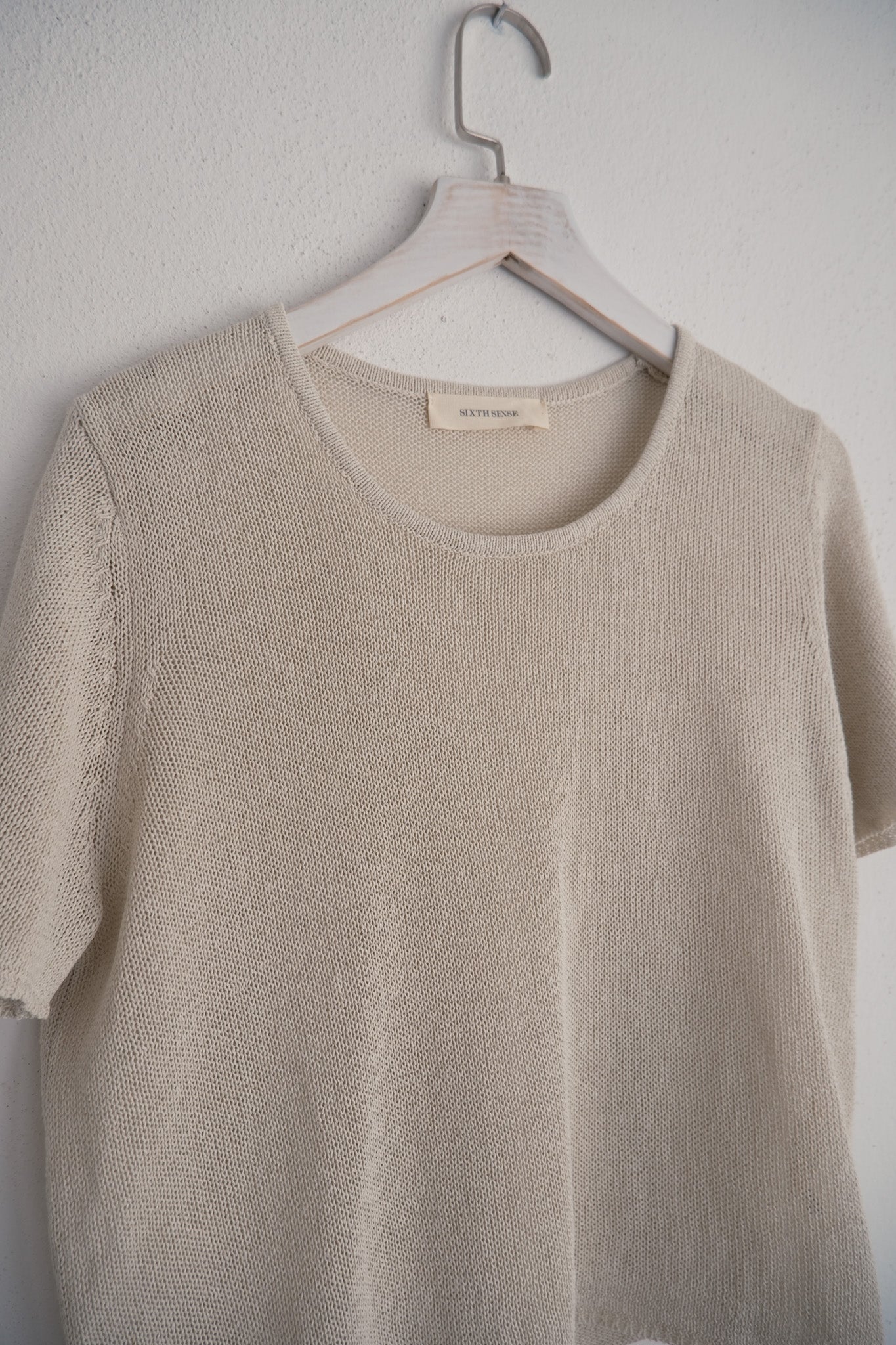 Boxy Crop Knit Top