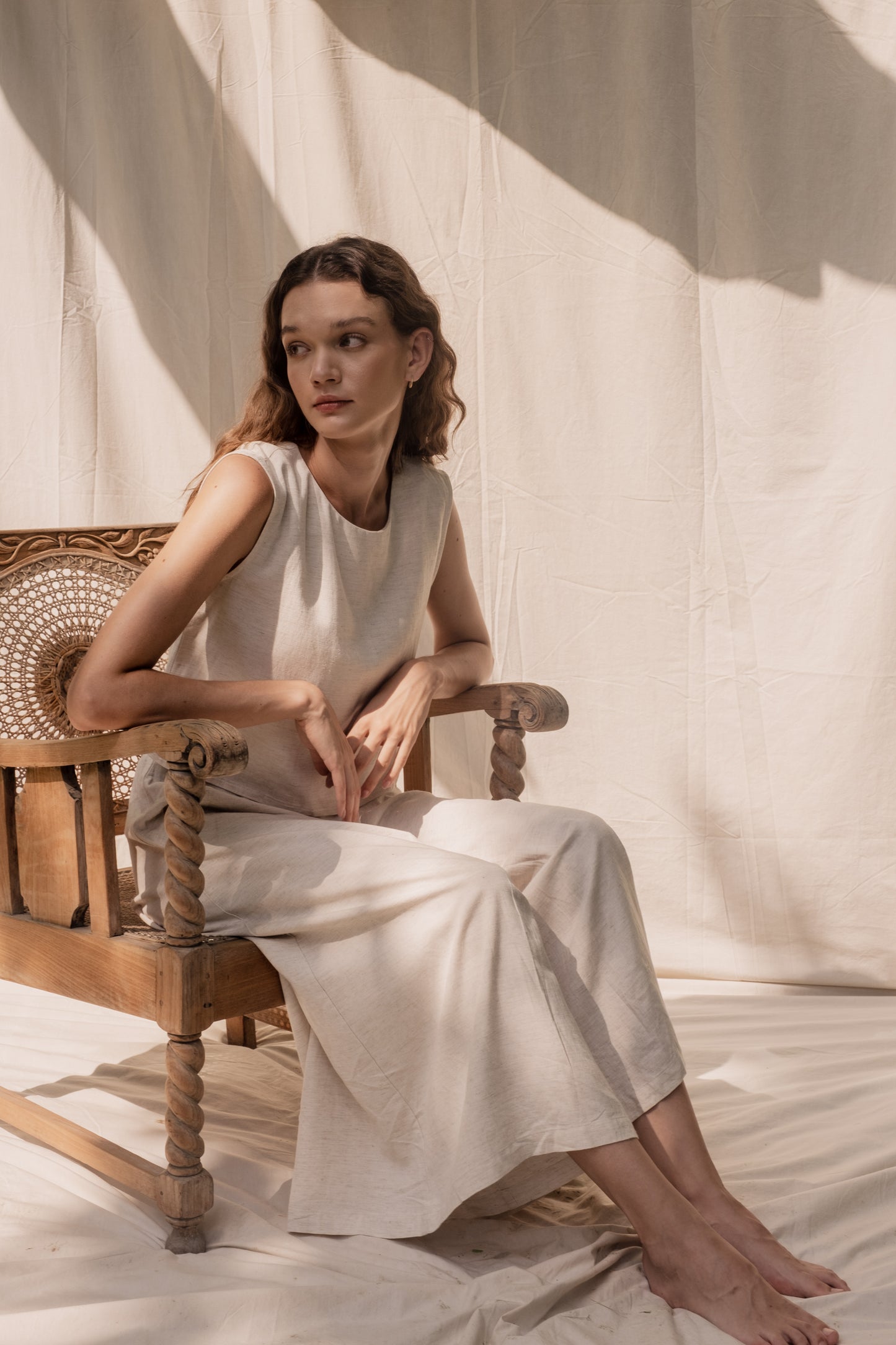 Linen Flare Culottes