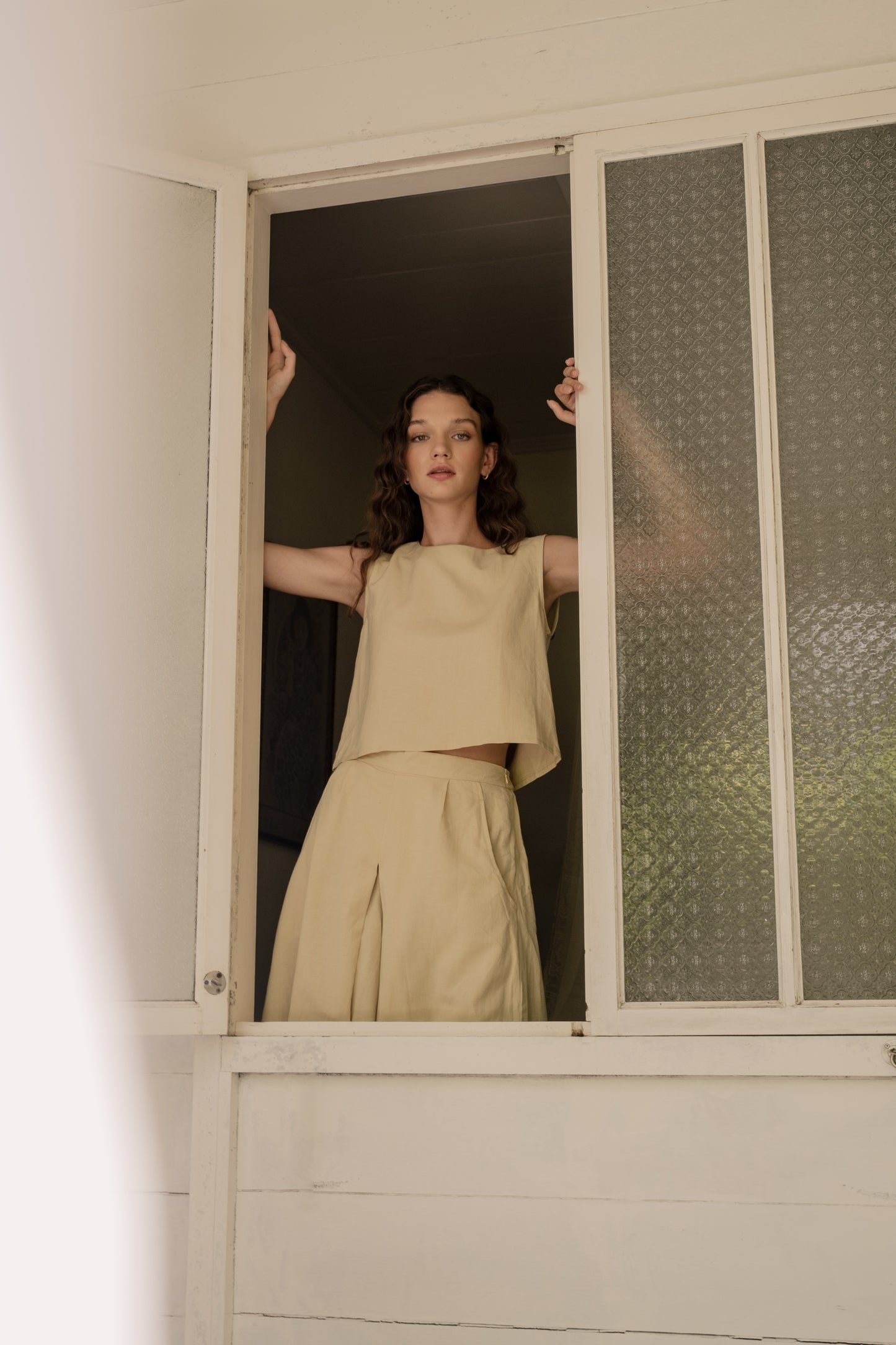 Linen Flare Culottes