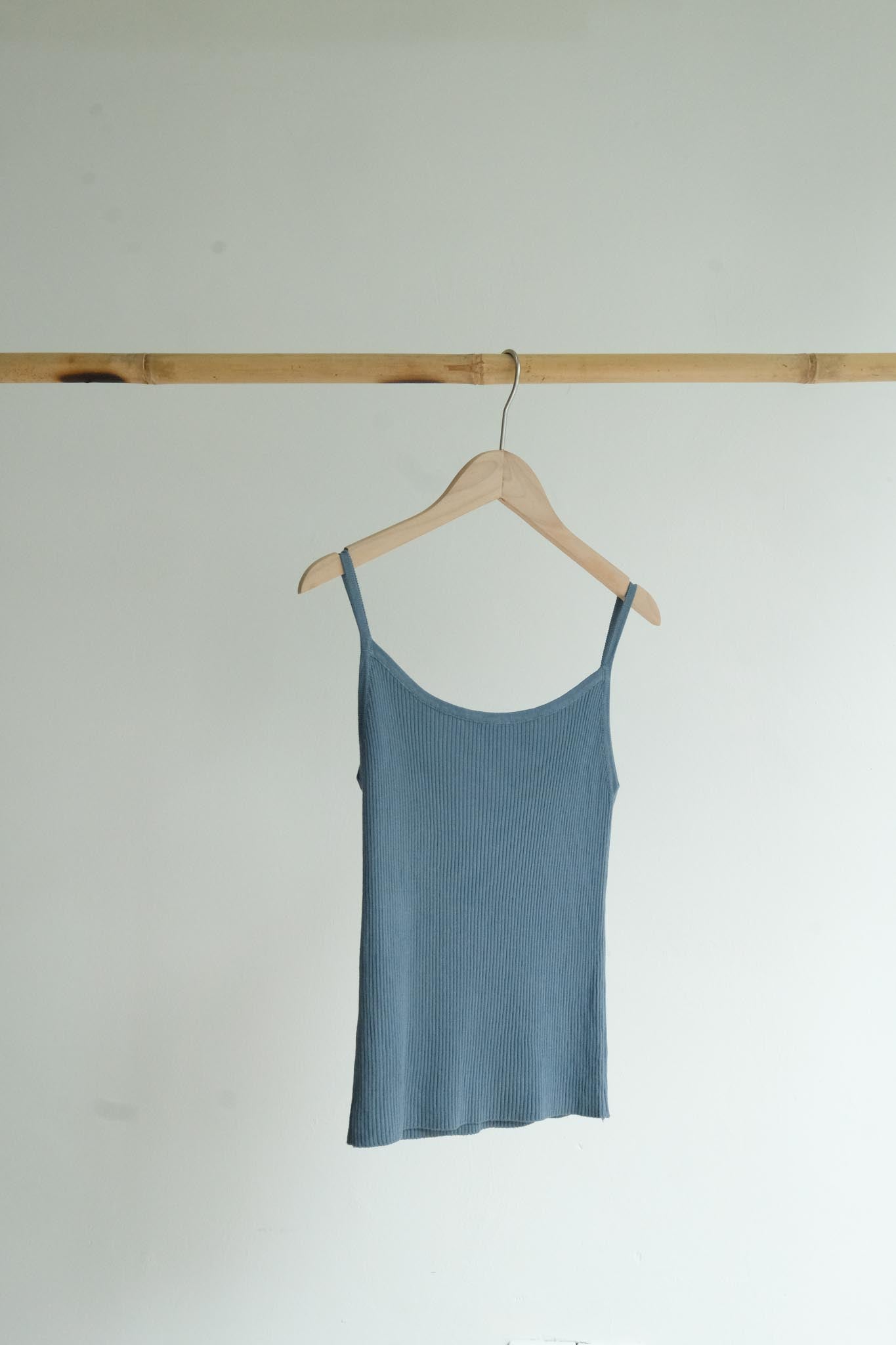 Ribbed Camisole Knit Top