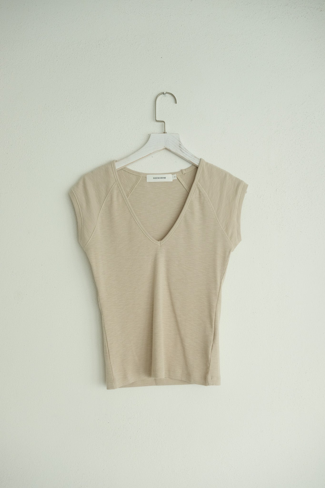 V Neck Stretch Tee