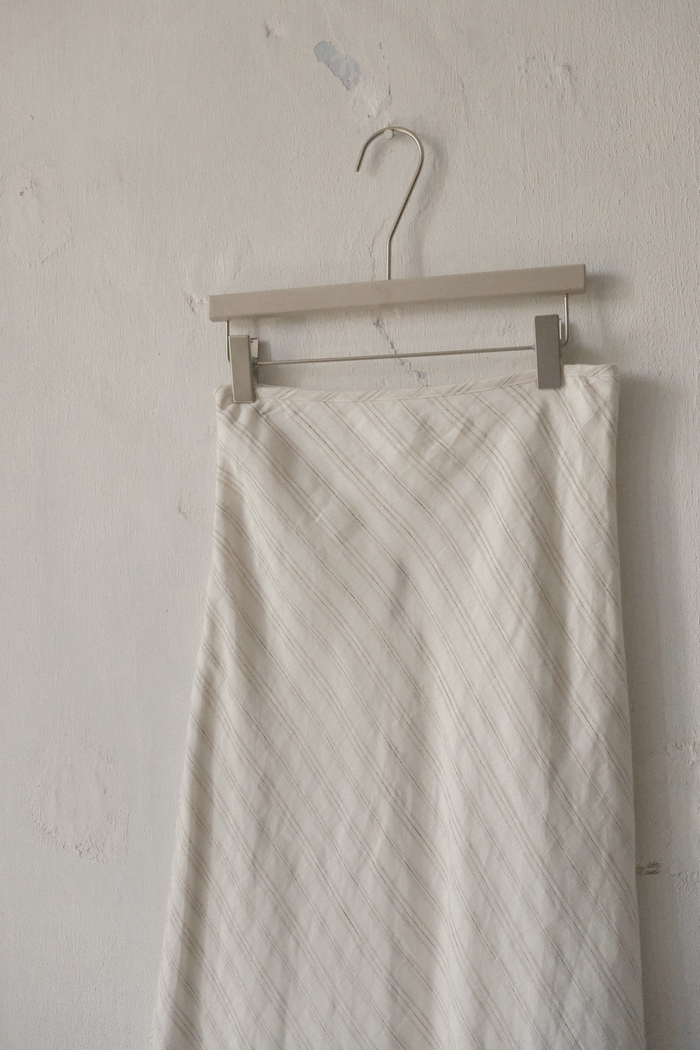 Stripe Linen Skirt