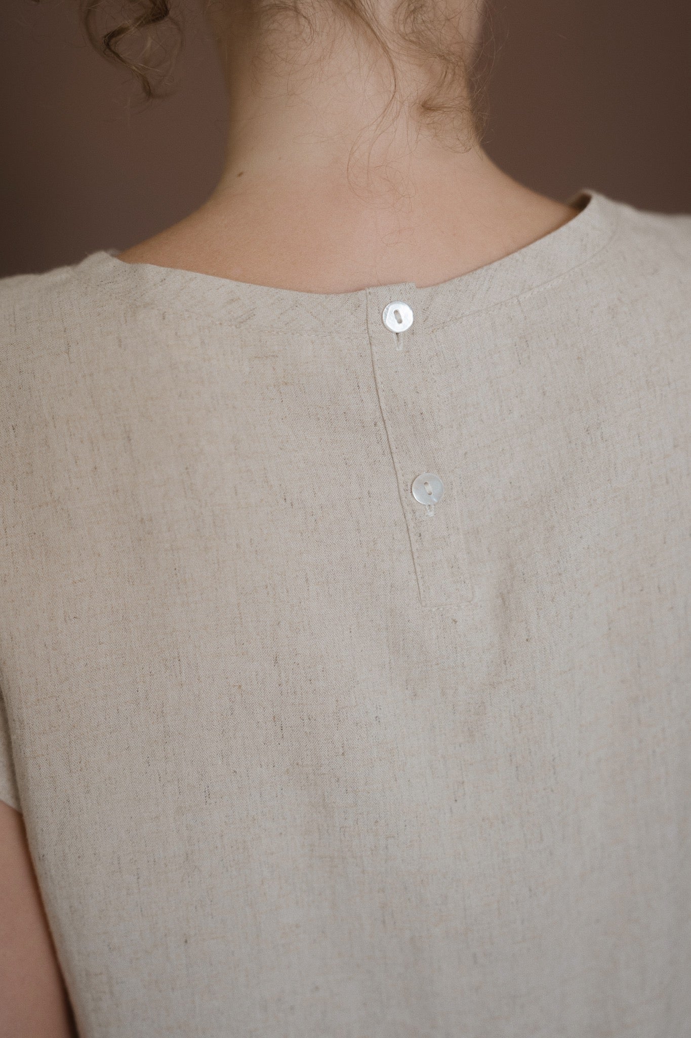 Pocket Linen Top