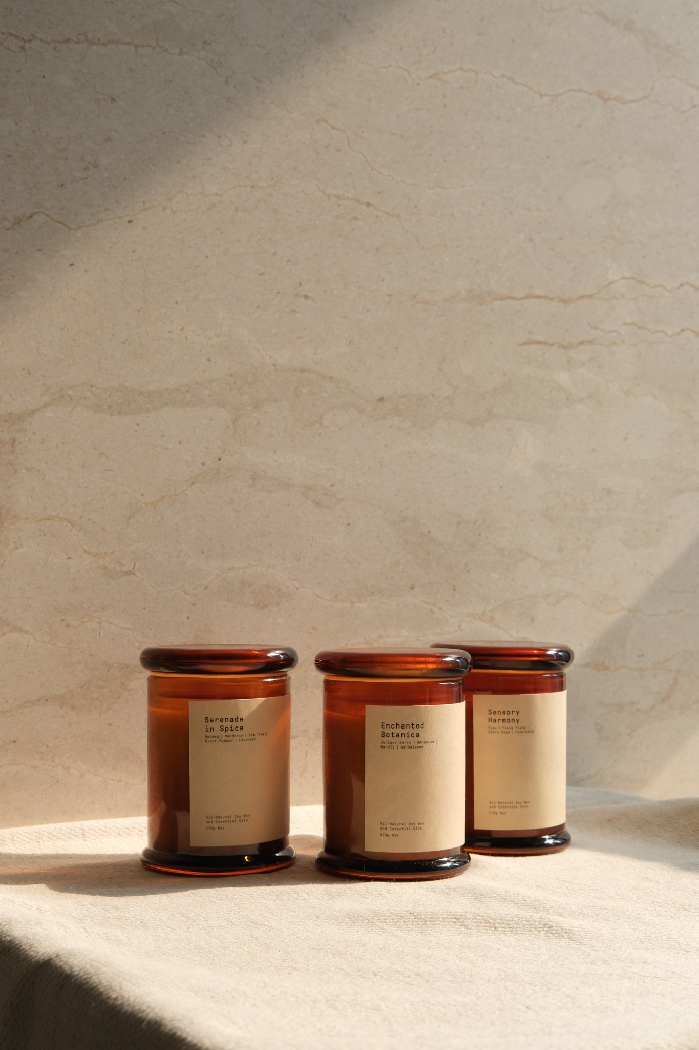 Sensory Harmony Aromatic Soy Wax Candle
