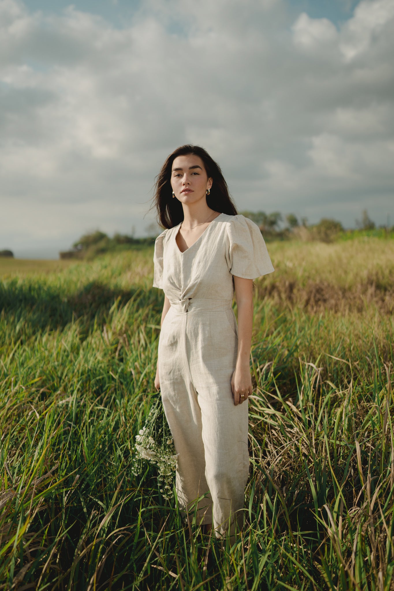 Bianca Linen Jumpsuit