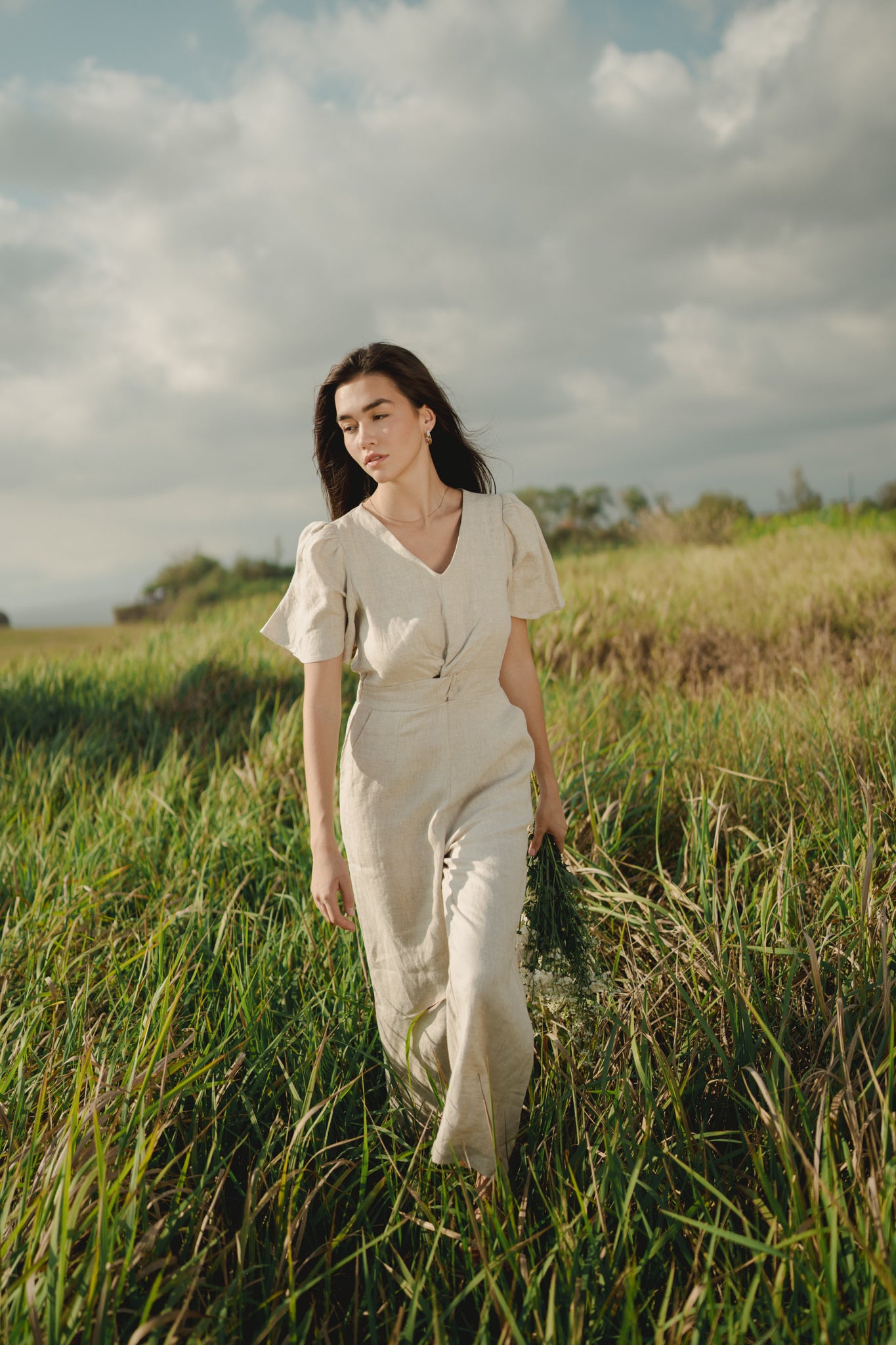 Bianca Linen Jumpsuit