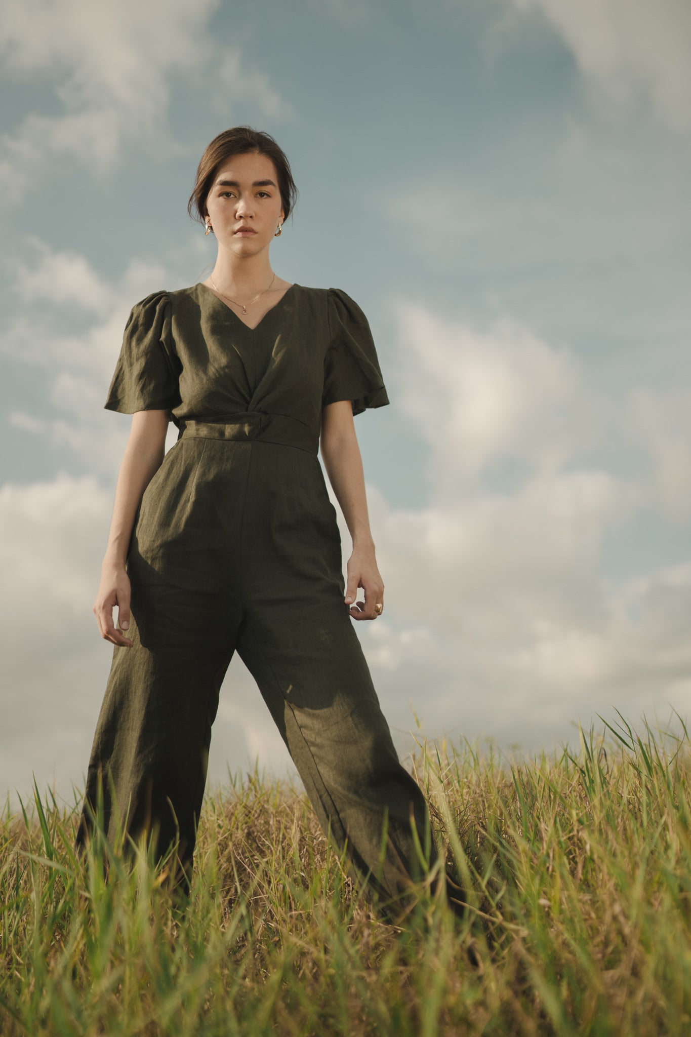 Bianca Linen Jumpsuit