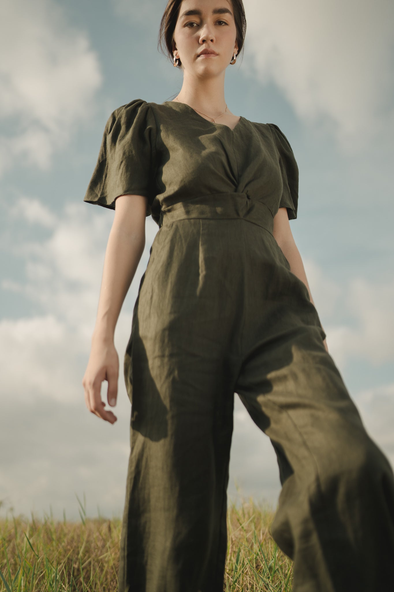 Bianca Linen Jumpsuit