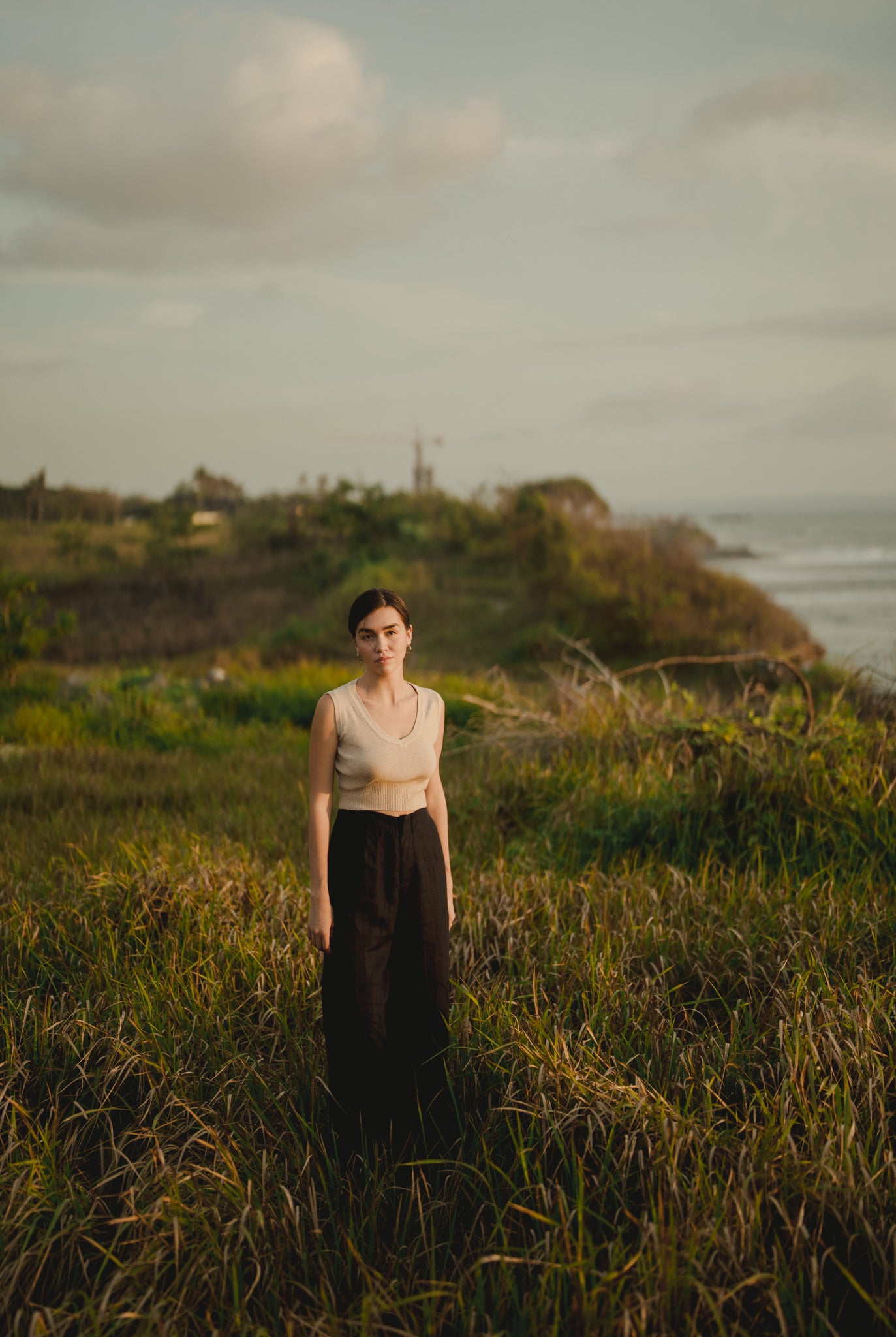 Gallery Ramie Long Trousers