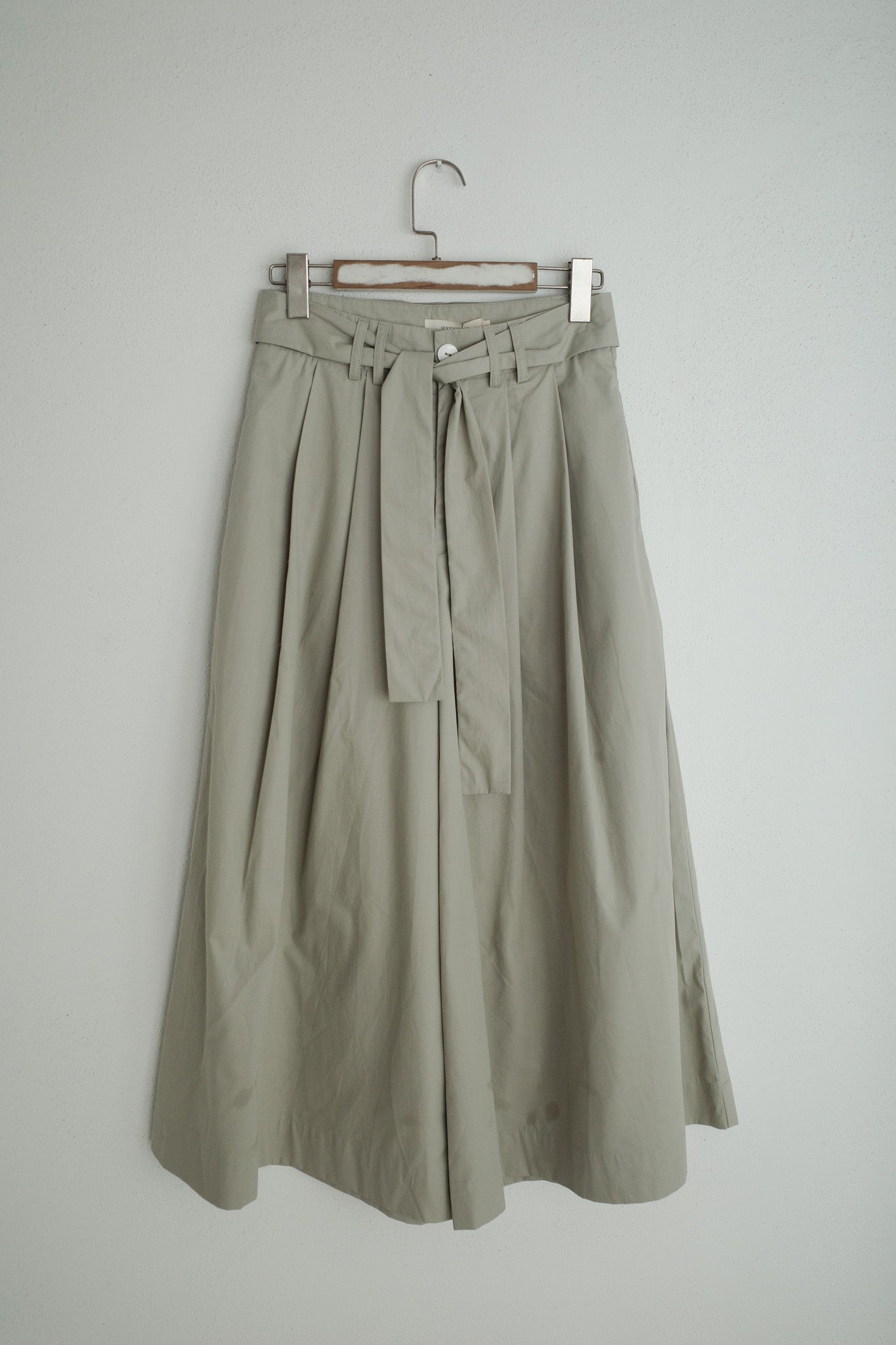 Belted Tailored Trousers