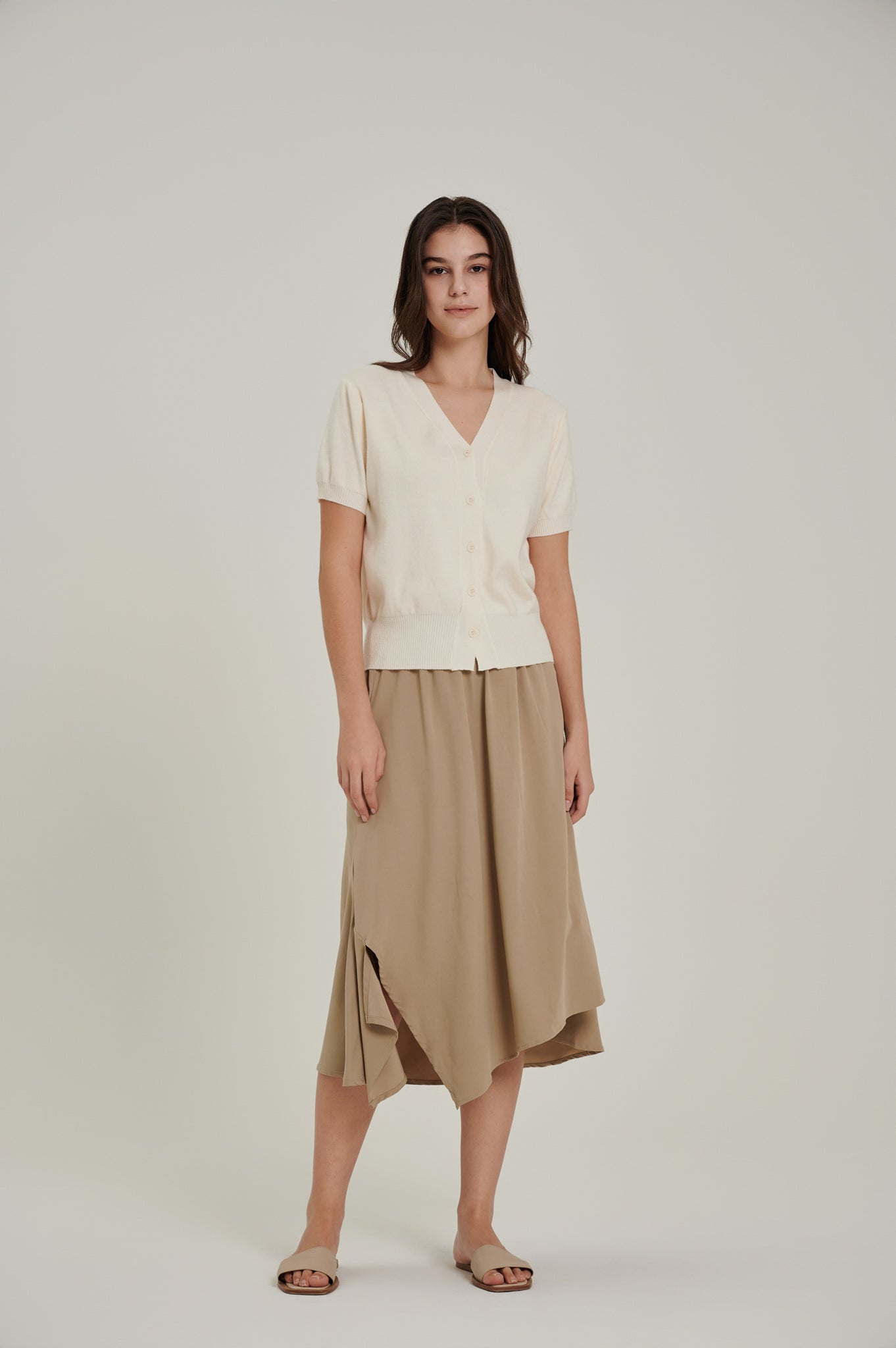 Short Sleeve Knitted Top
