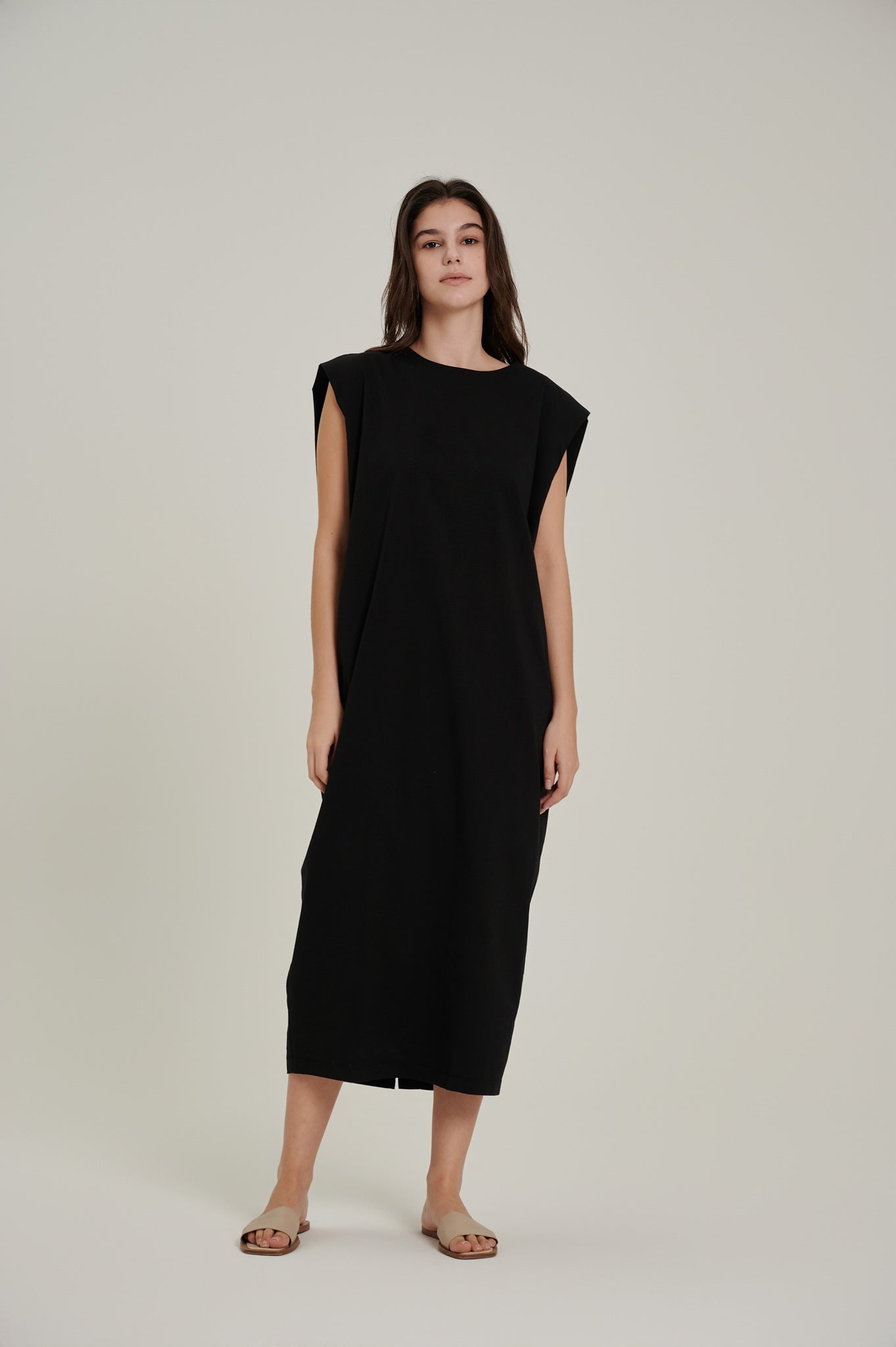 Seersucker Structured Dress