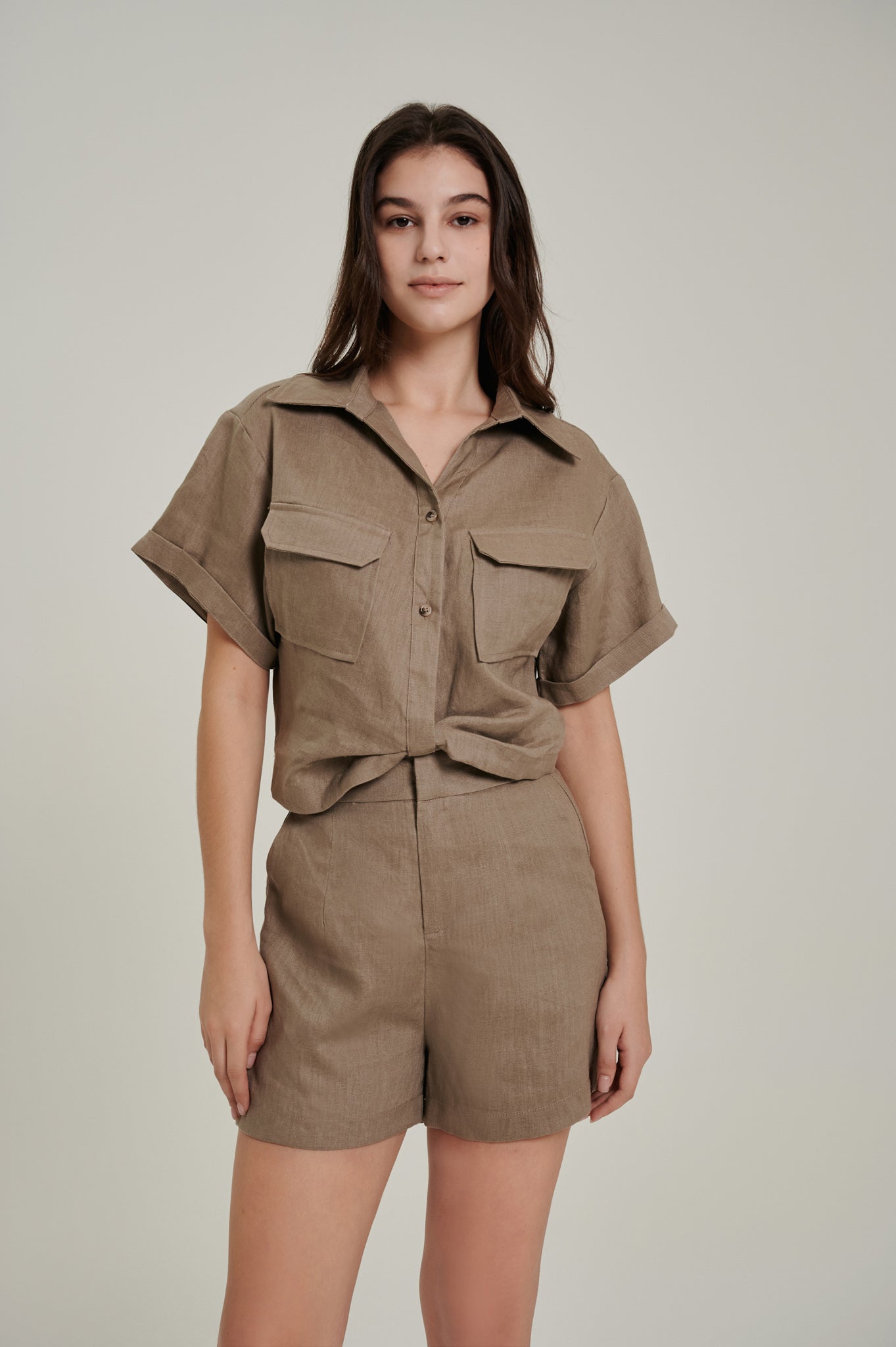 Safari Linen Shorts