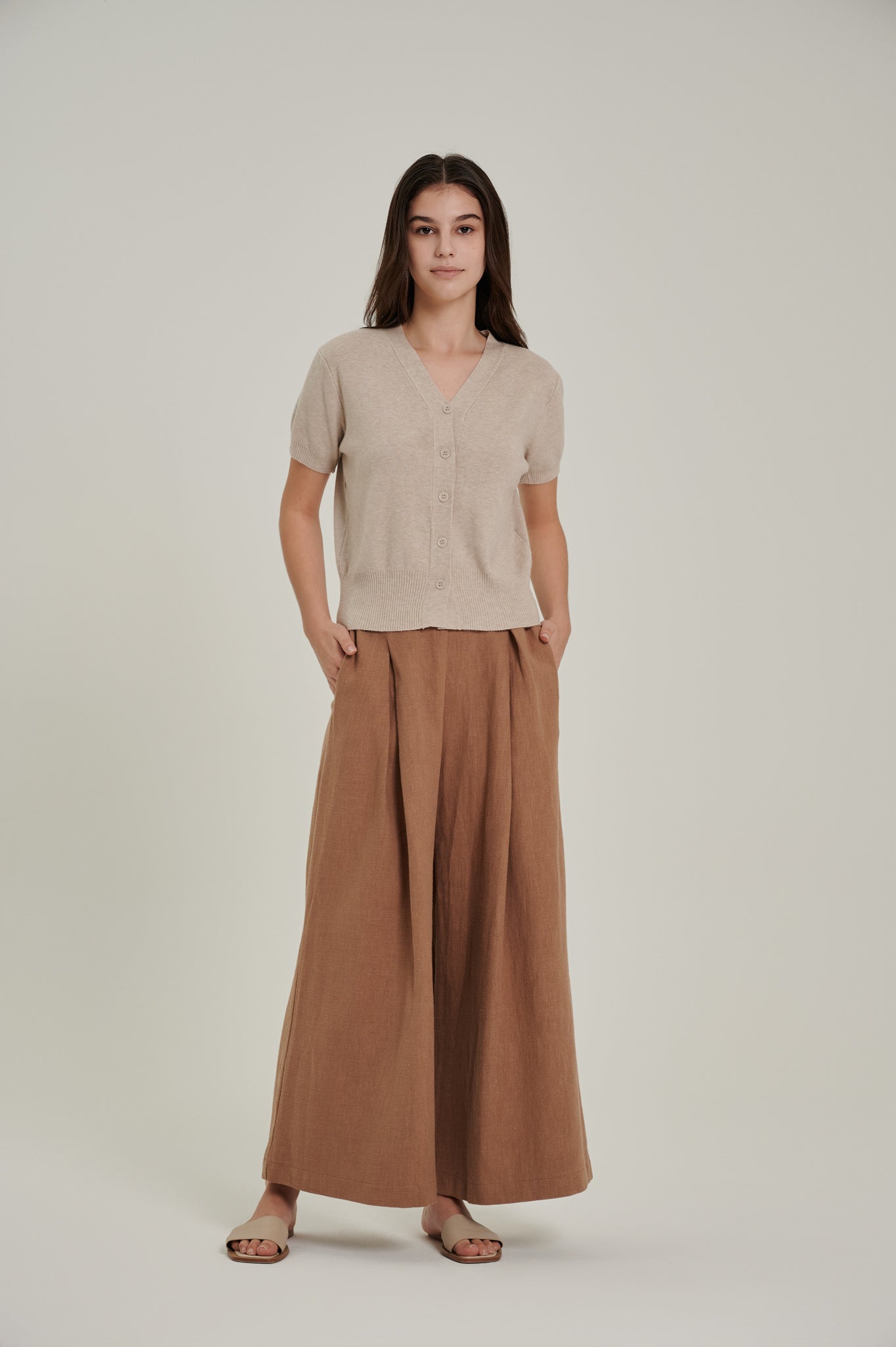 Short Sleeve Knitted Top
