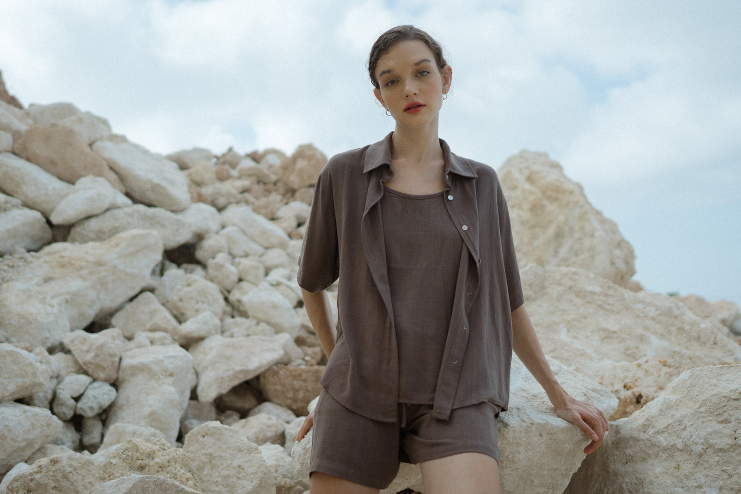 Linen Camisole Top