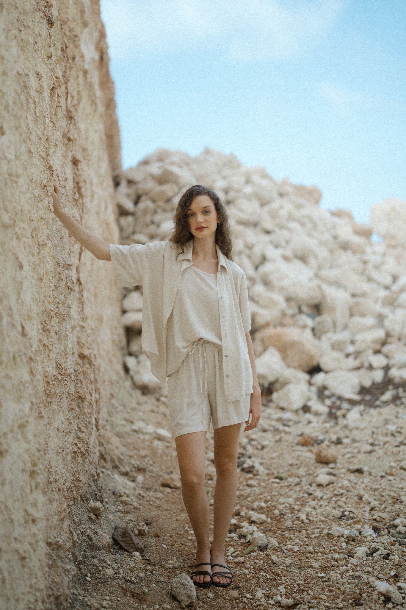 Isla Linen Shirtli