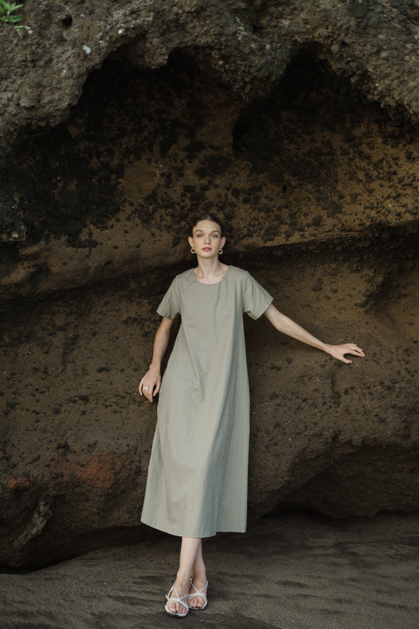 Minimal Linen Dress