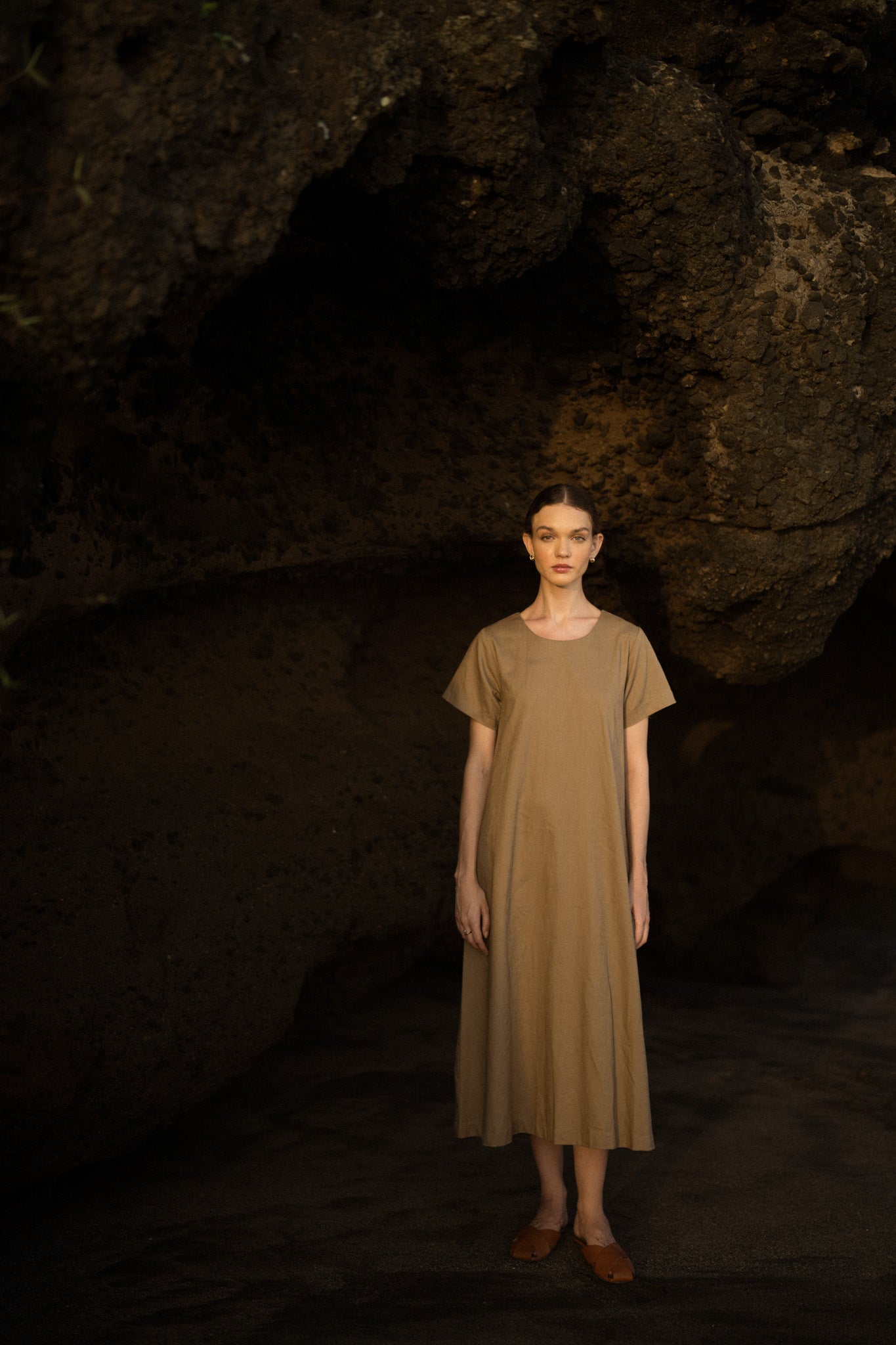 Minimal Linen Dress