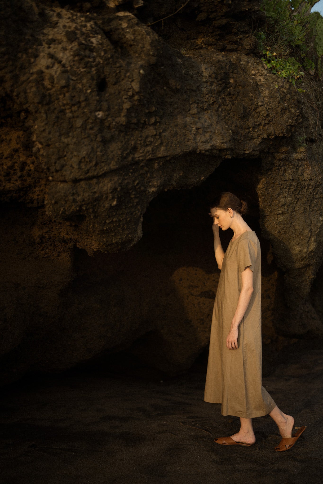Minimal Linen Dress