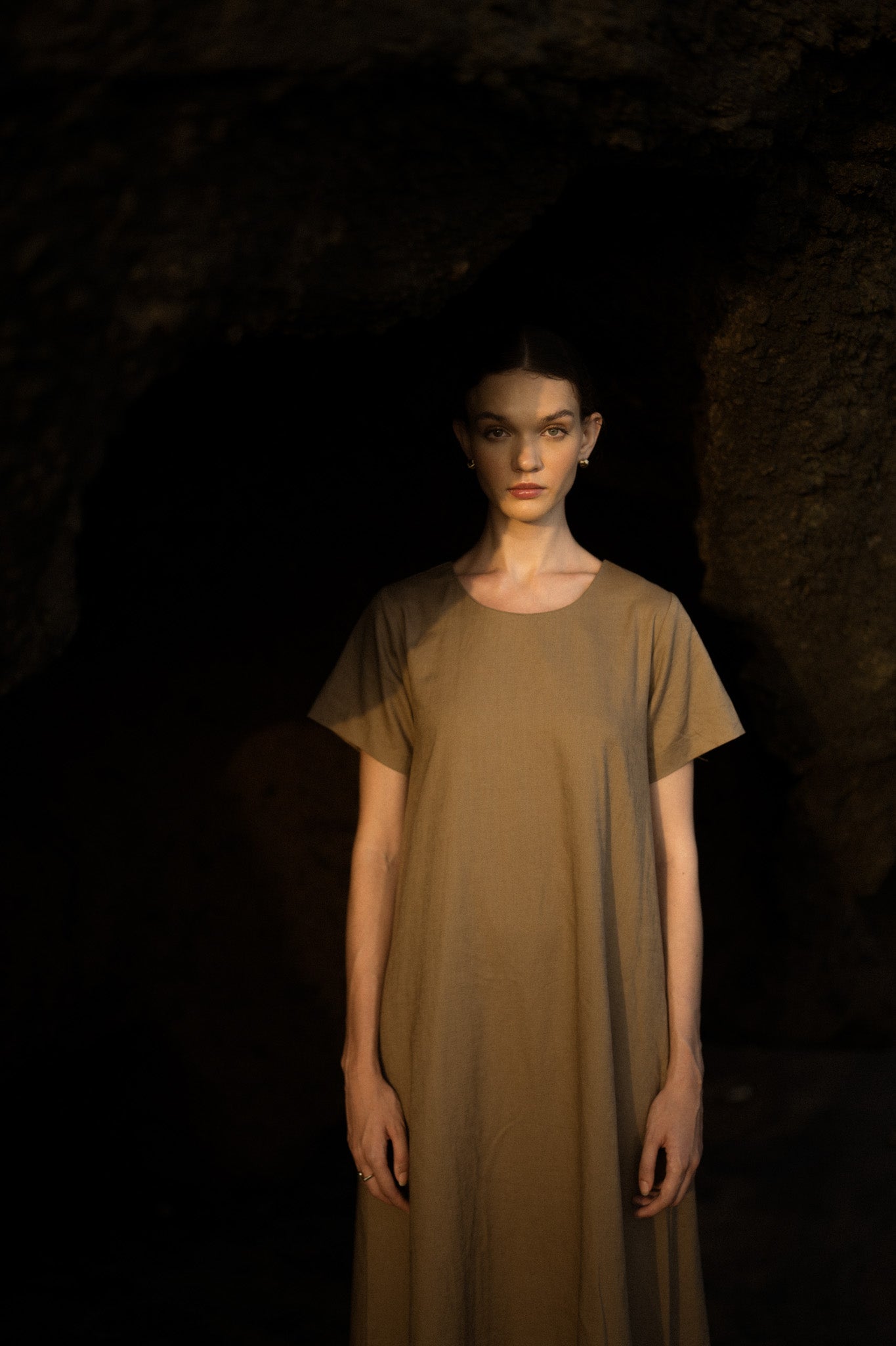 Minimal Linen Dress