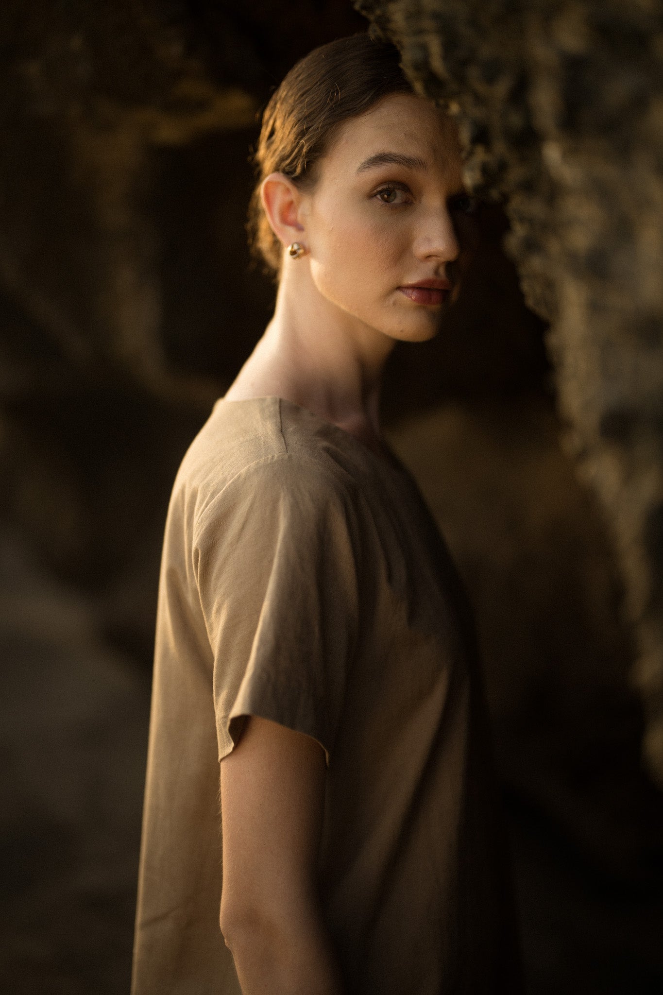 Minimal Linen Dress
