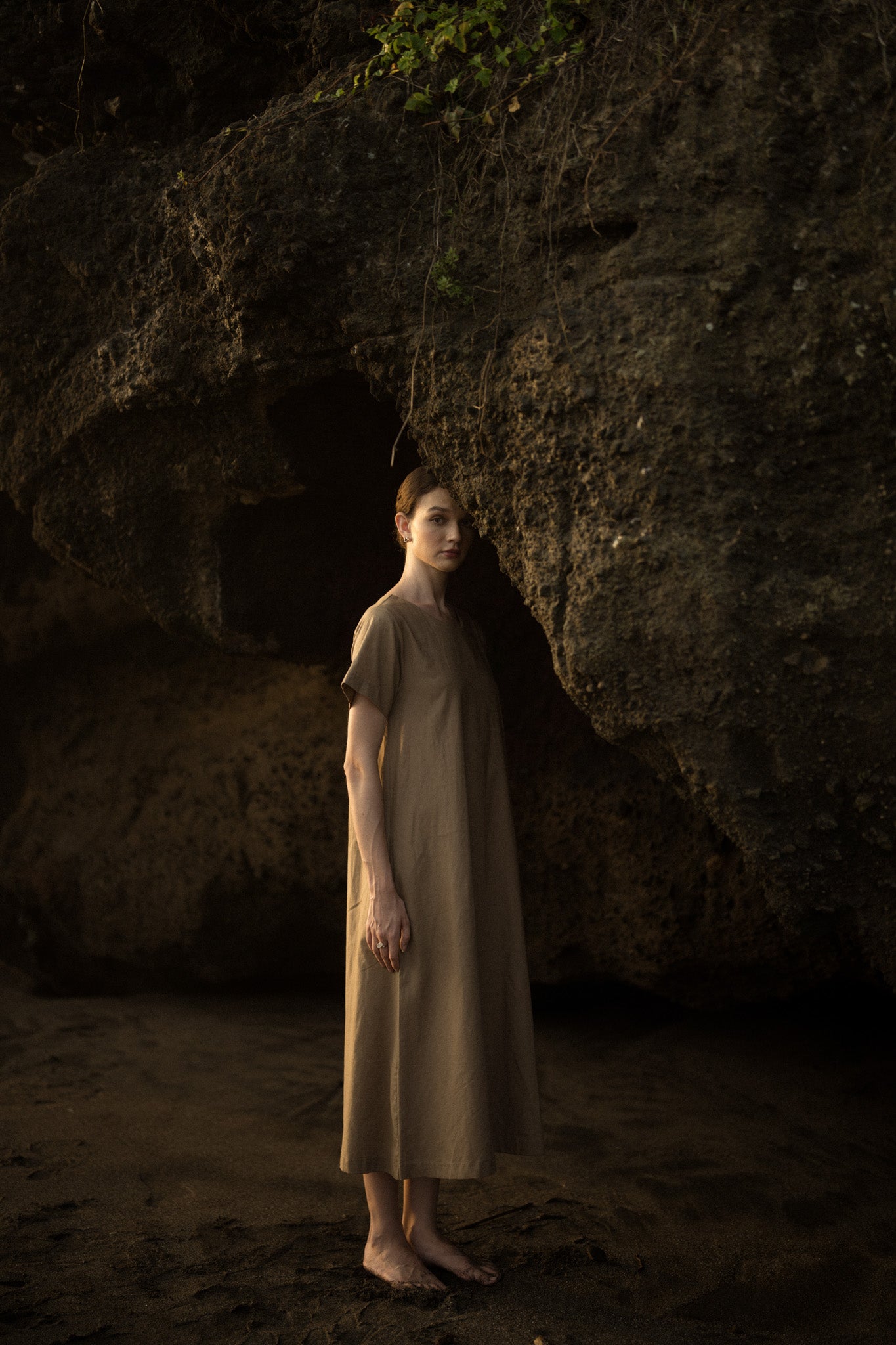 Minimal Linen Dress