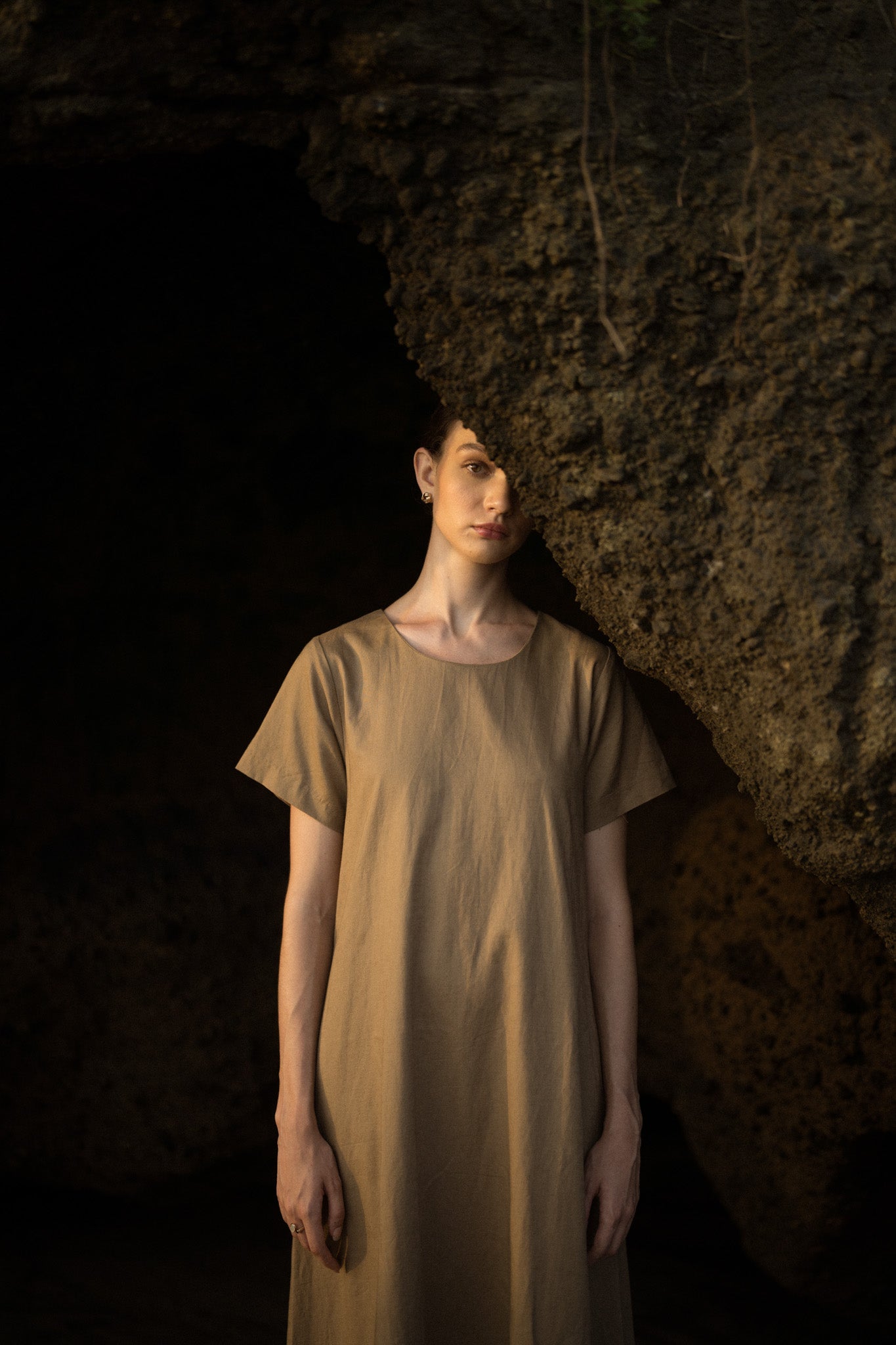 Minimal Linen Dress