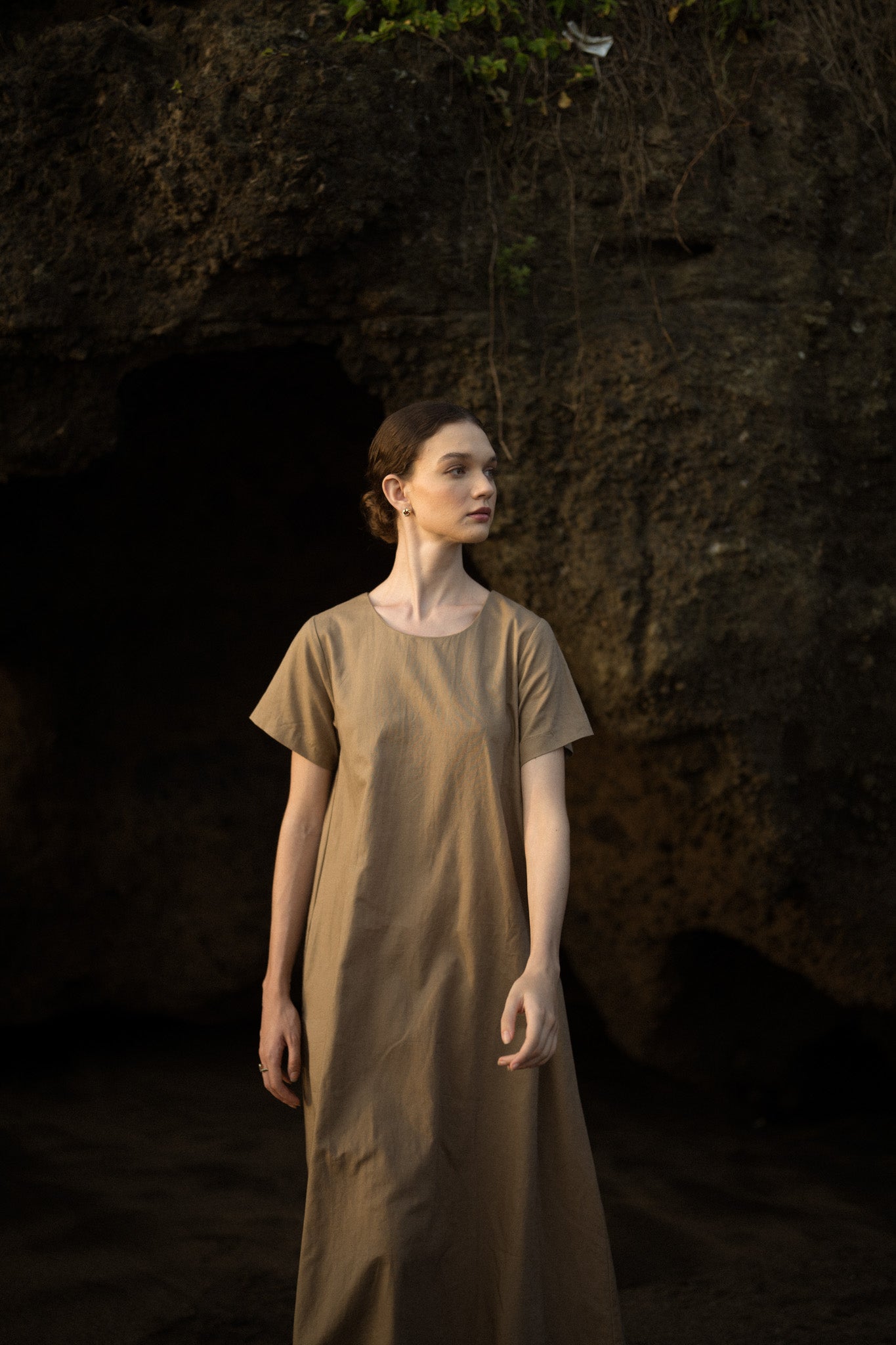 Minimal Linen Dress