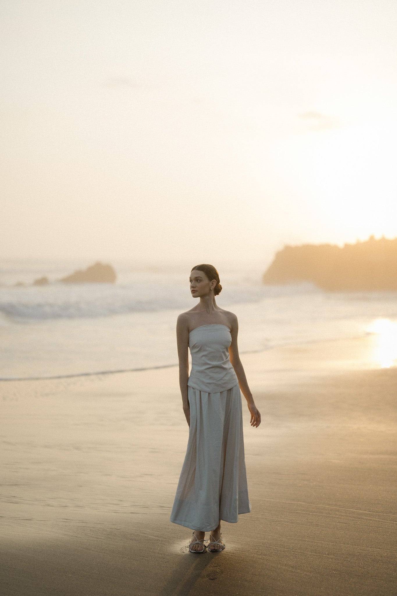 Tube Top with Maxi Skirt Set