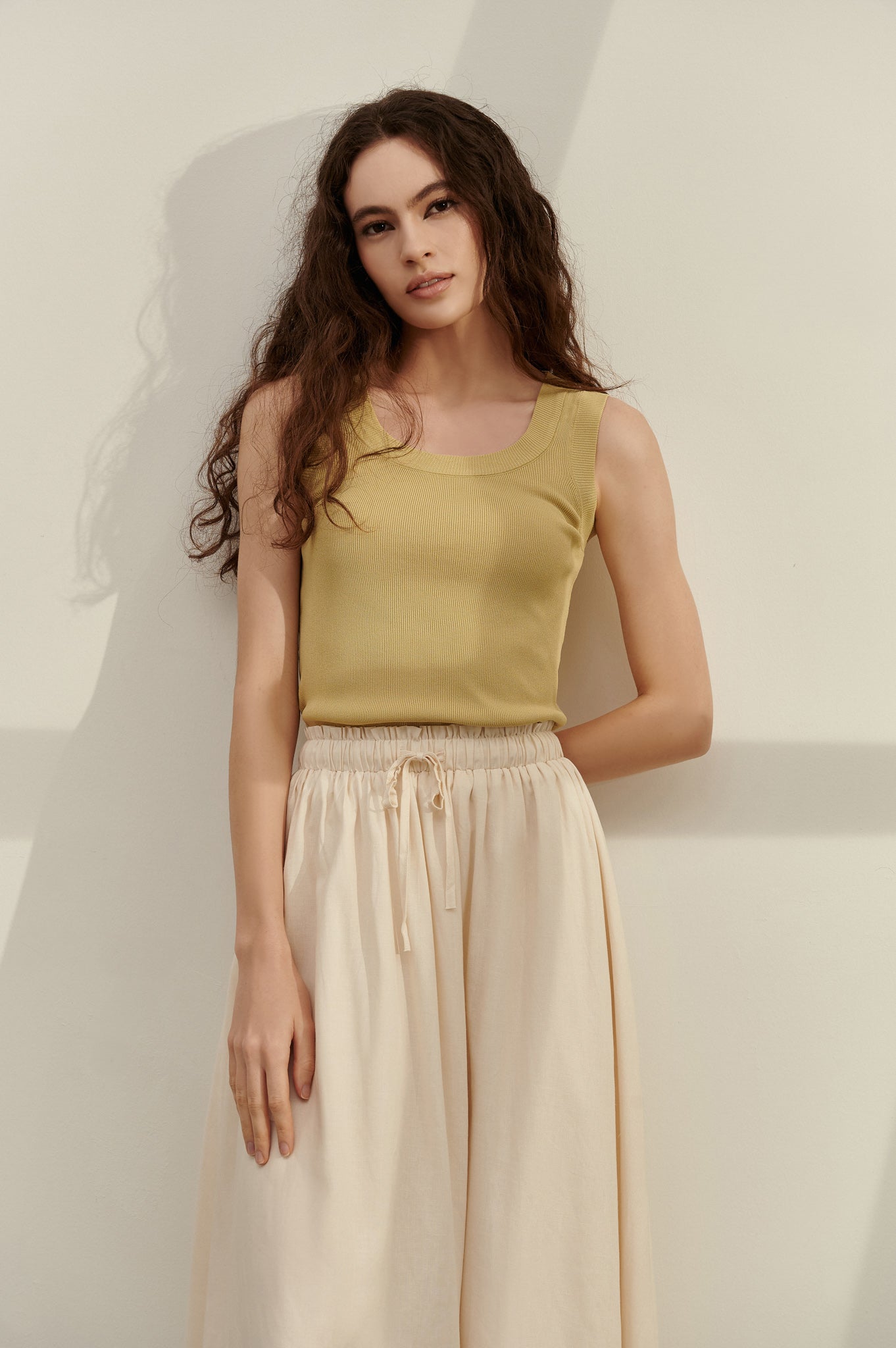 Soft Knitted Sleeveless Top