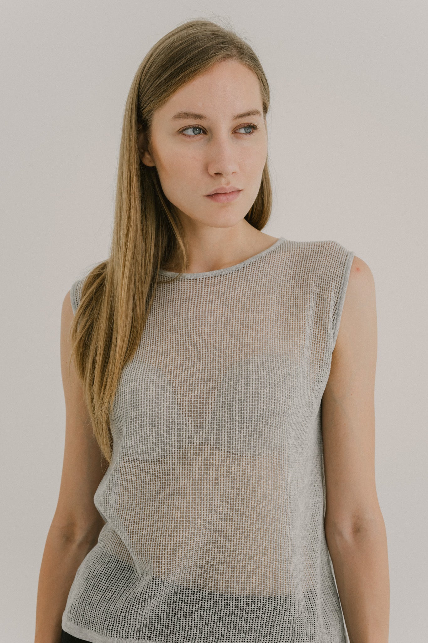 Open Back Knit Top