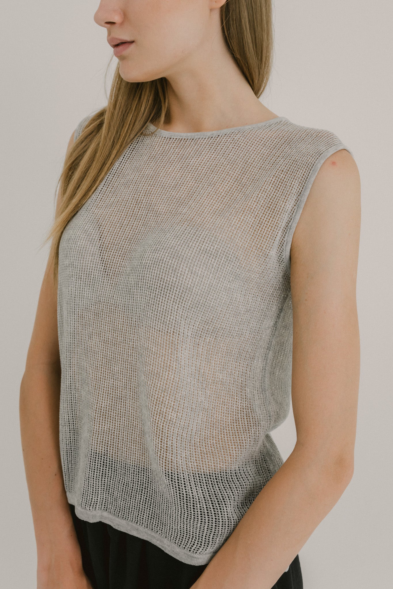 Open Back Knit Top