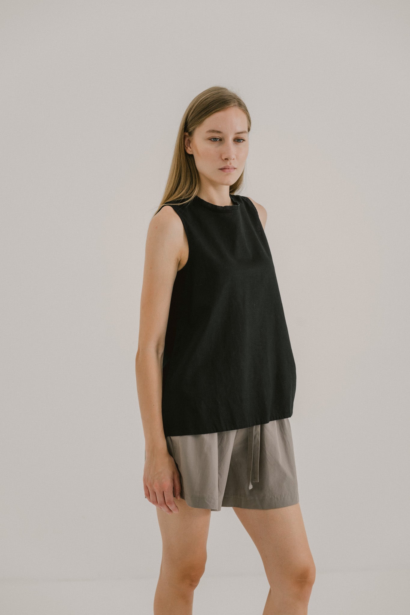 Fringe Neckline Top