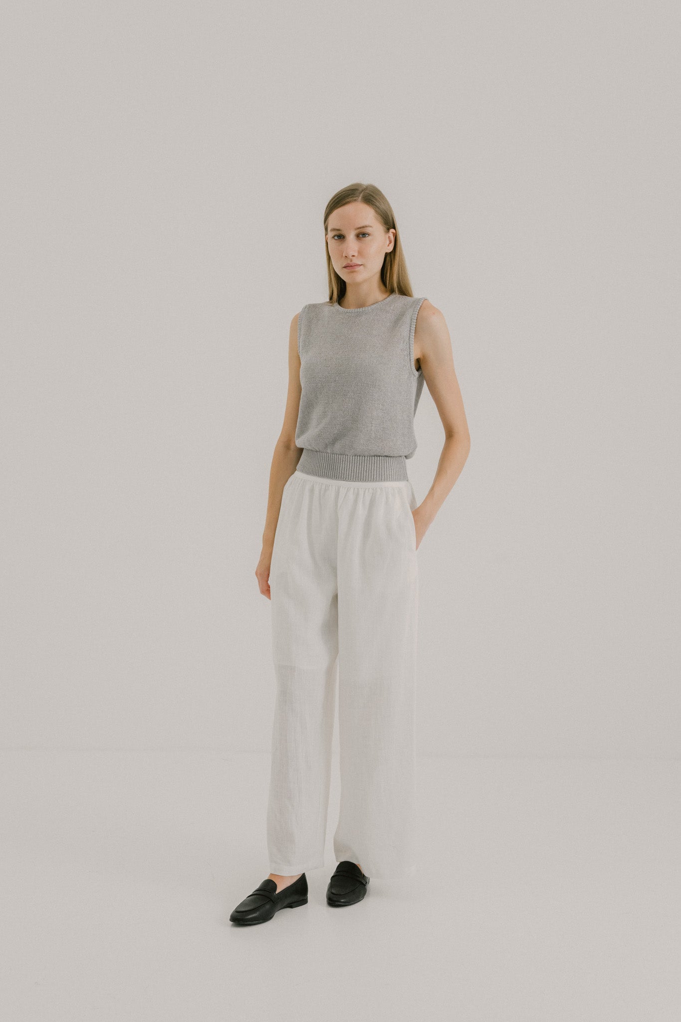 Sleeveless Knit Top