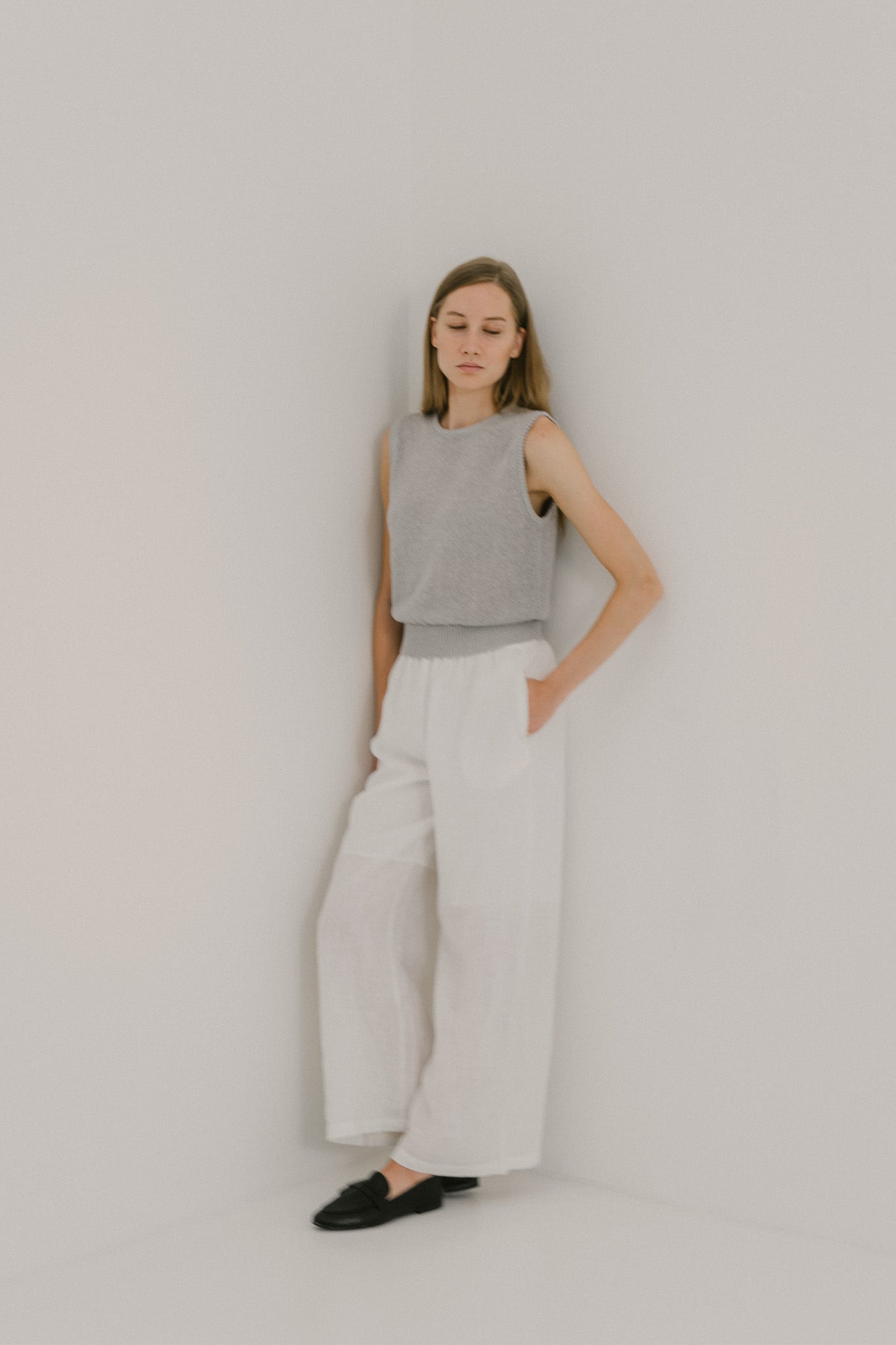 Sleeveless Knit Top