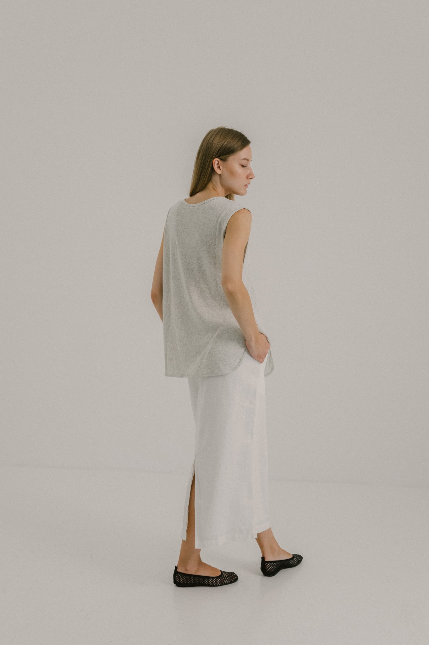 Soft Oversized Viscose Tank