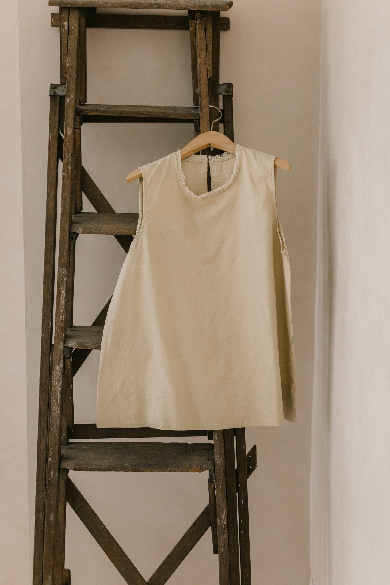 Fringe Neckline Top