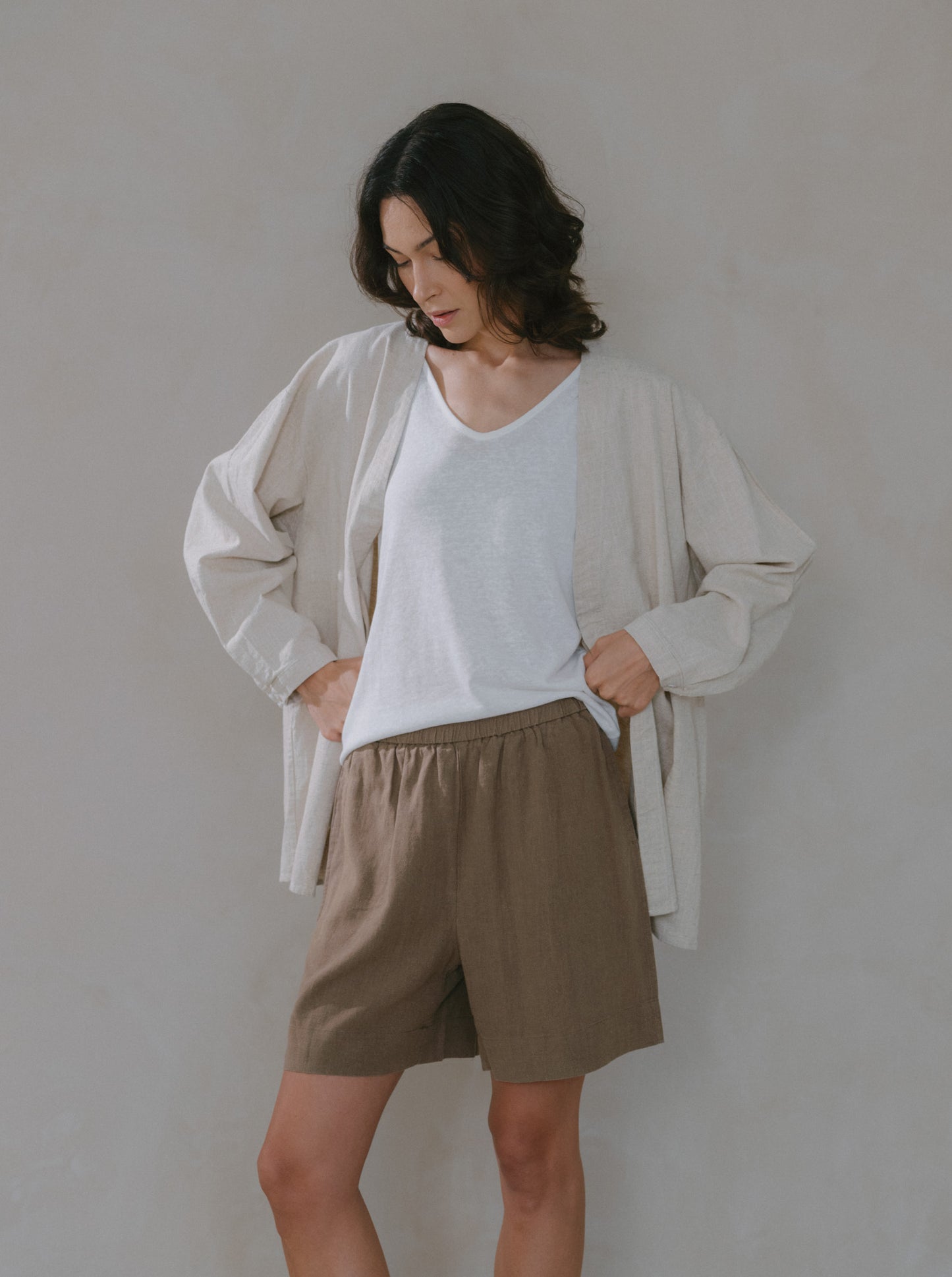Amelia Linen Shorts