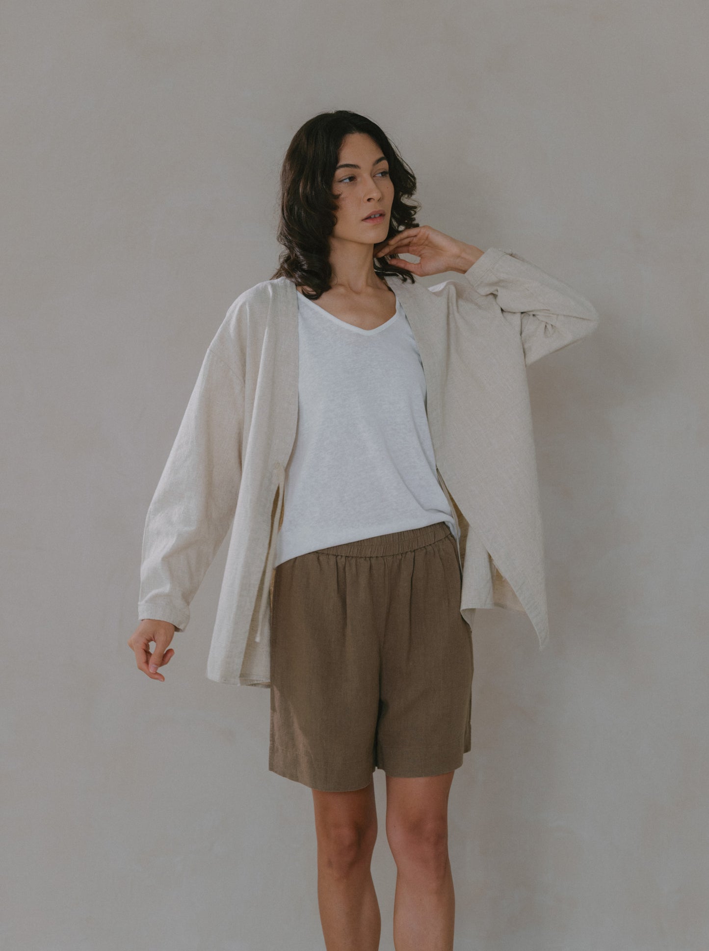 Amelia Linen Shorts