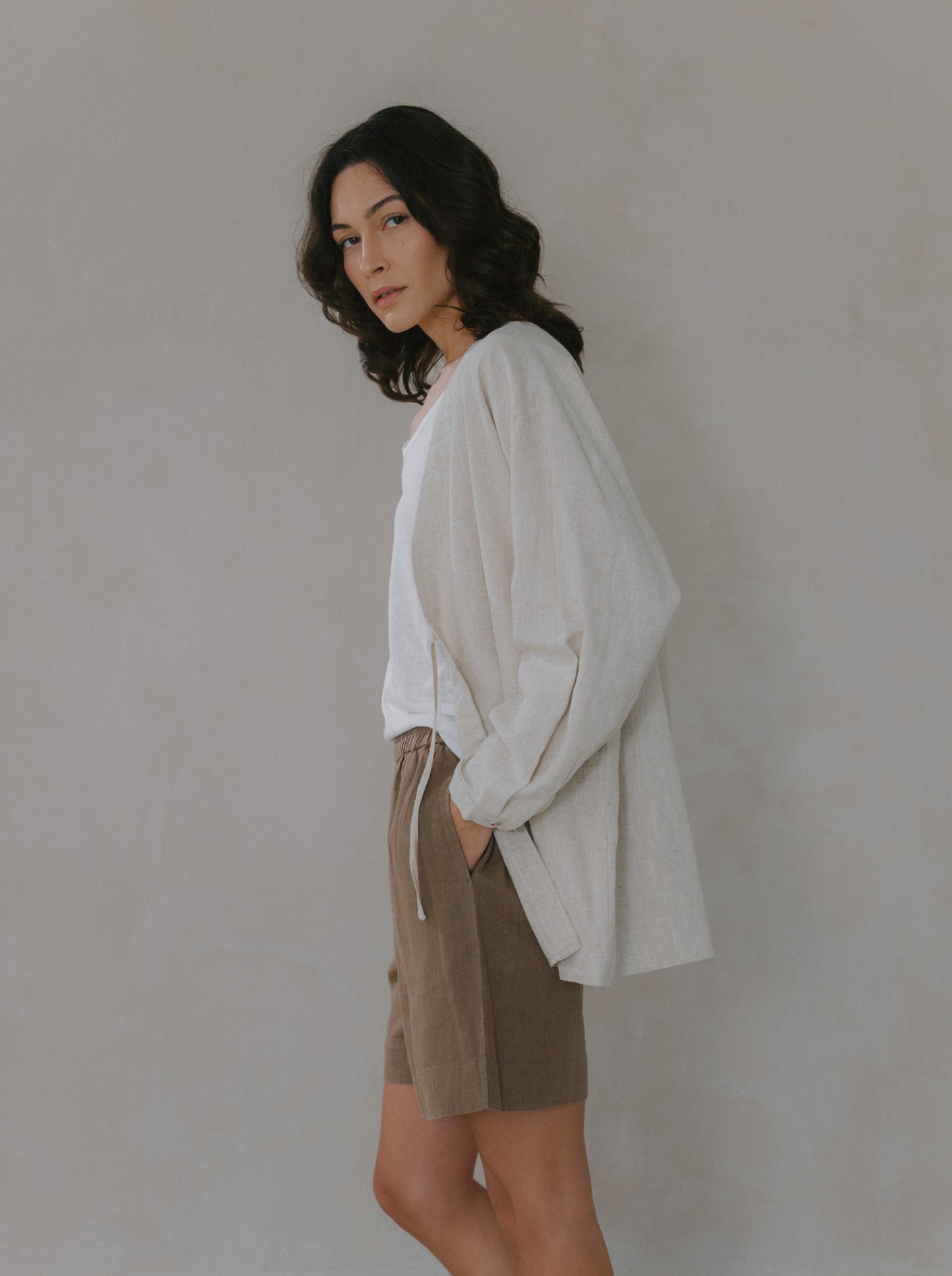 Amelia Linen Shorts