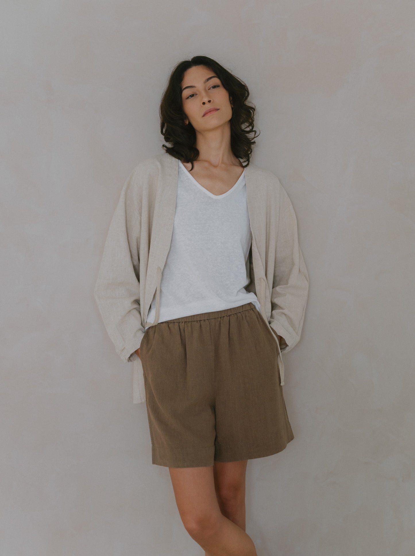 Amelia Linen Shorts