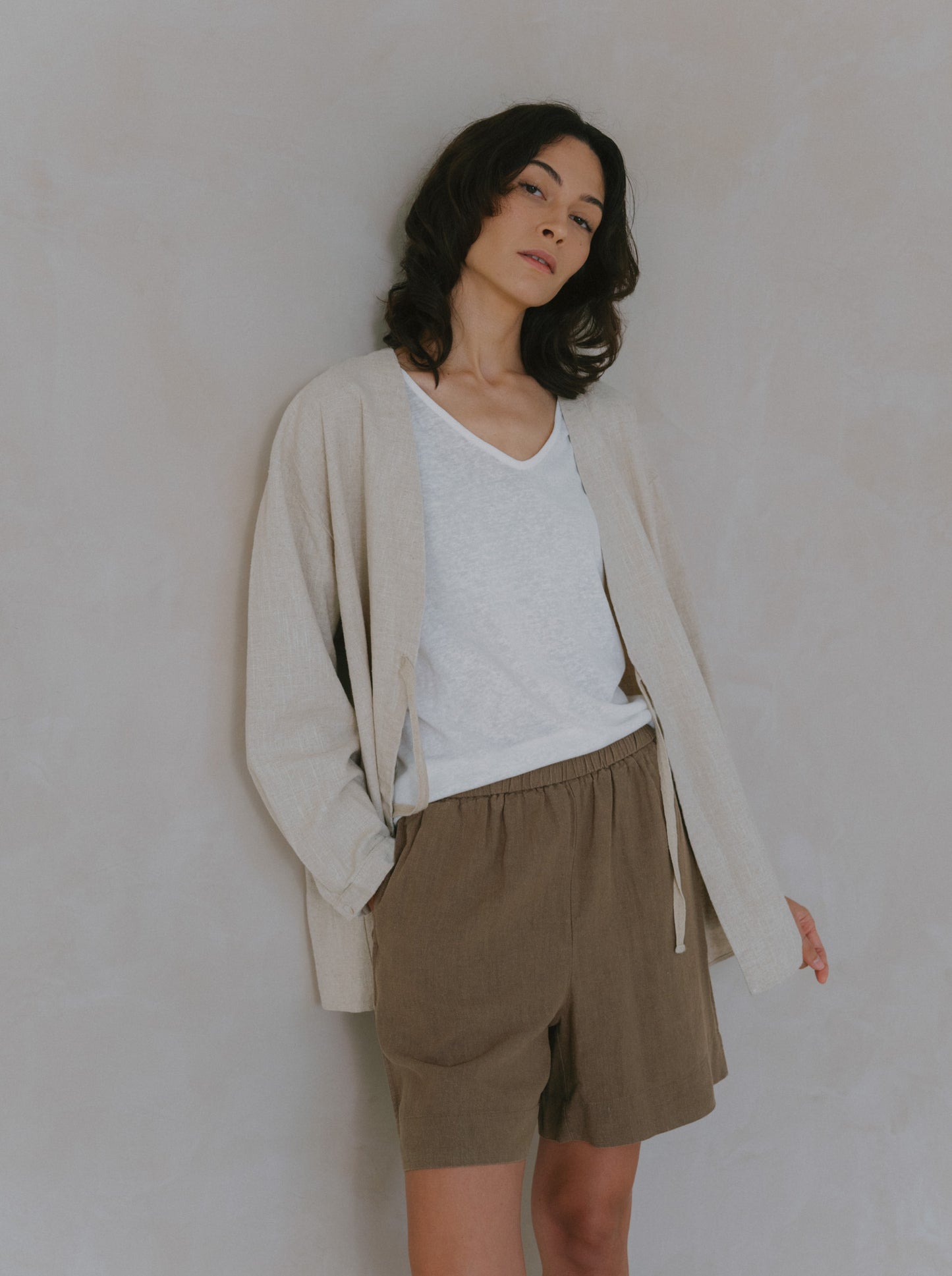 Amelia Linen Shorts