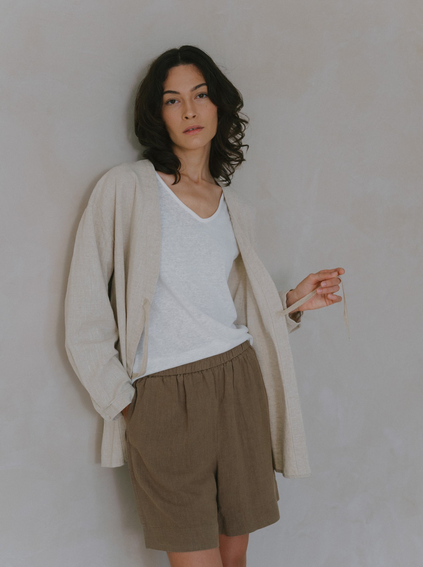 Amelia Linen Shorts