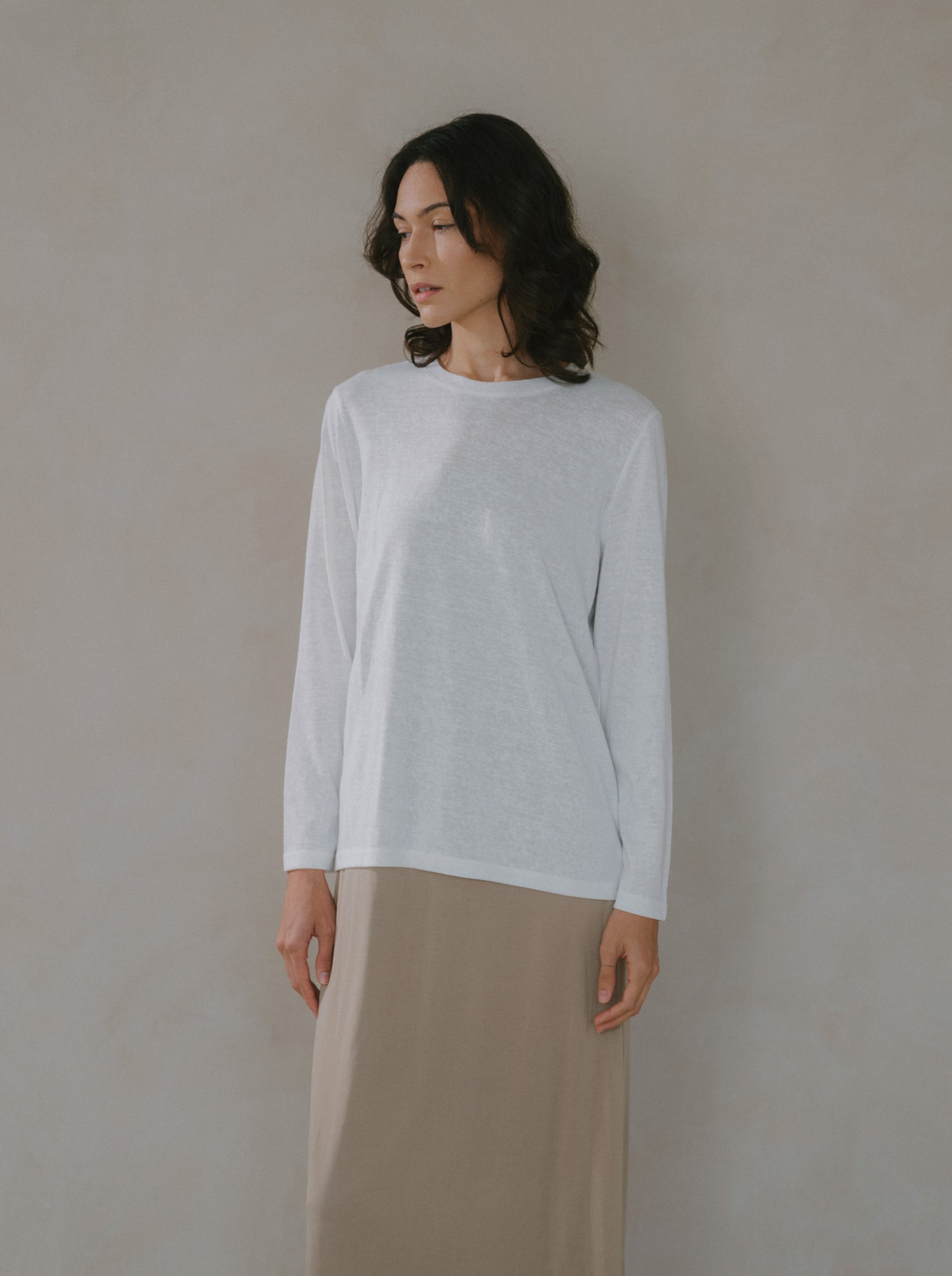 Long Sleeve Tie Back Top