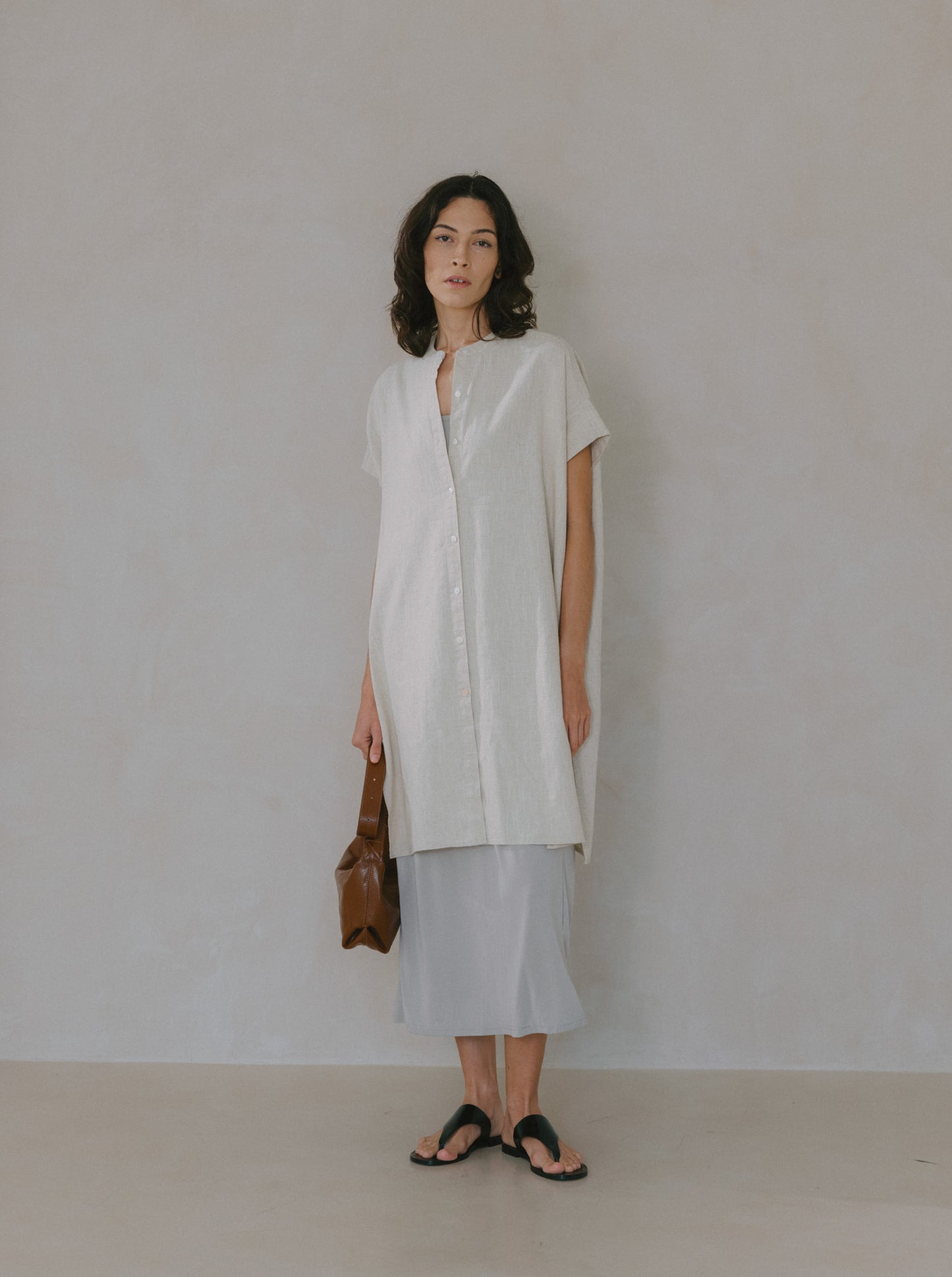 Oversized Linen Shirt
