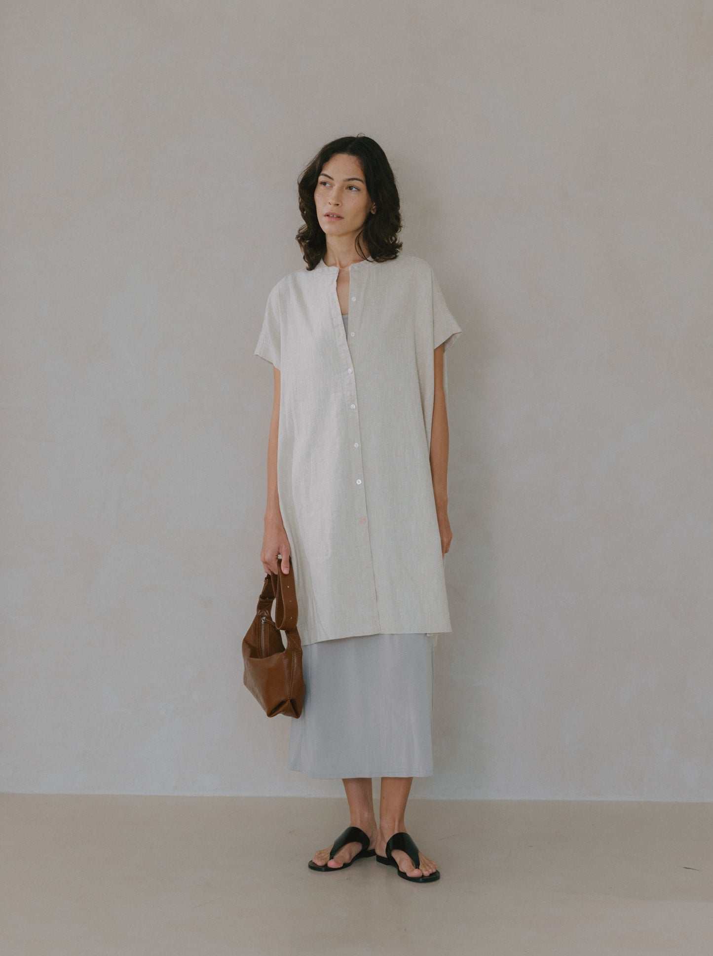 Oversized Linen Shirt