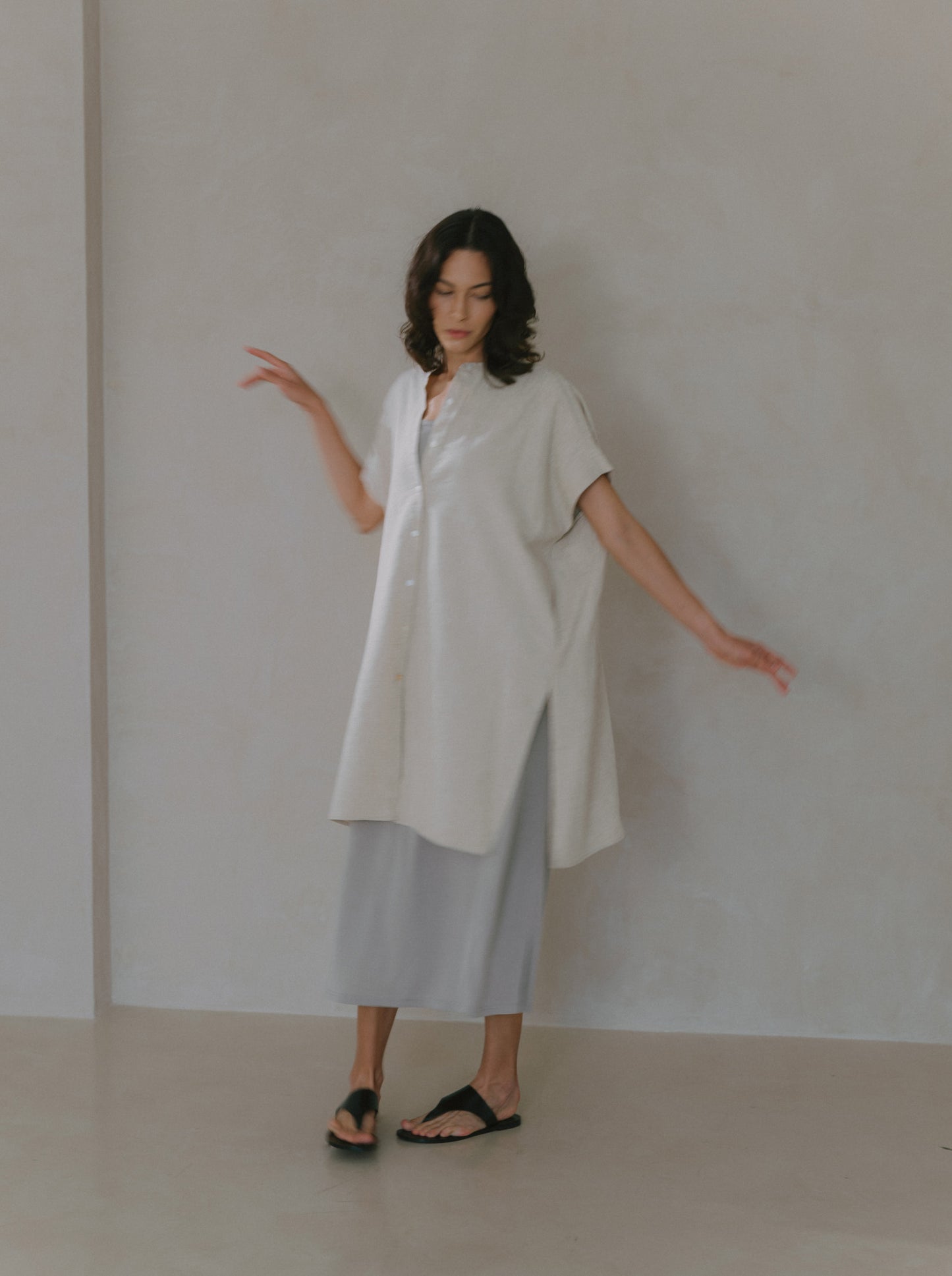 Oversized Linen Shirt